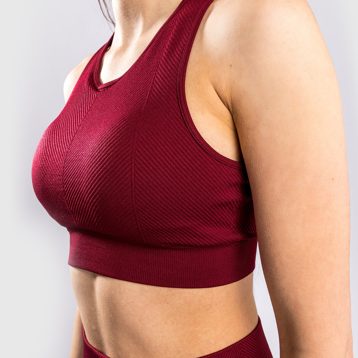 Sujetador deportivo Venum Sparring Seamless - Burdeos - Image 6