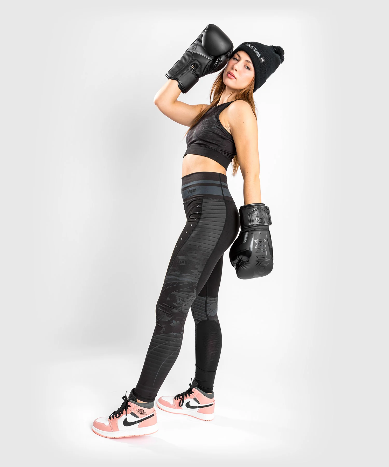 Sujetador Deportivo Venum YKZ21 - Negro/Negro - Image 3