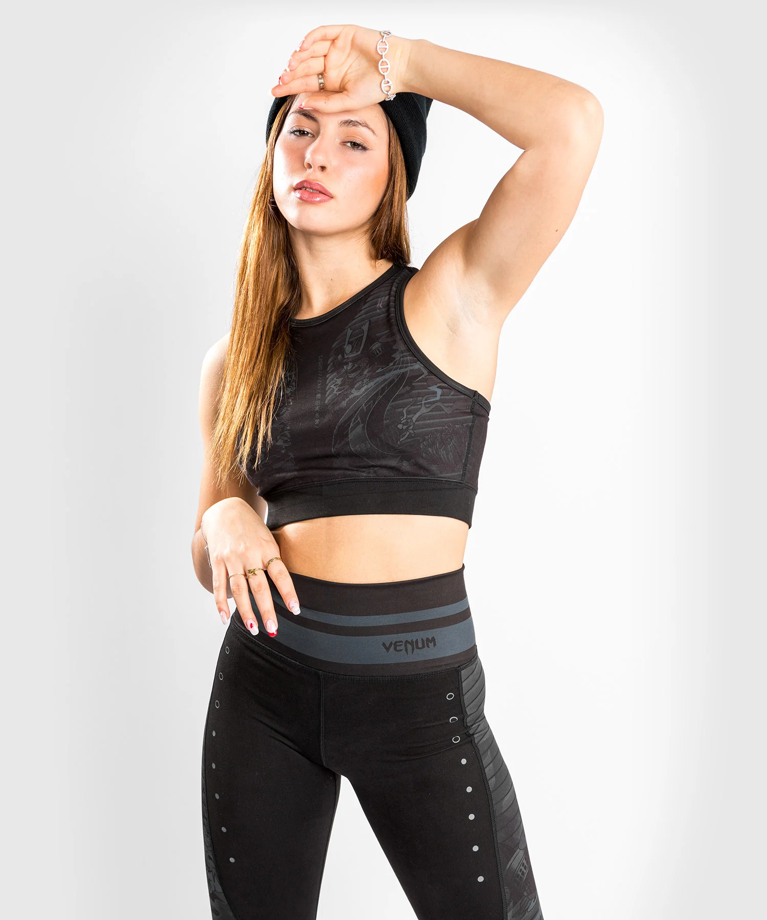 Sujetador Deportivo Venum YKZ21 - Negro/Negro - Image 7