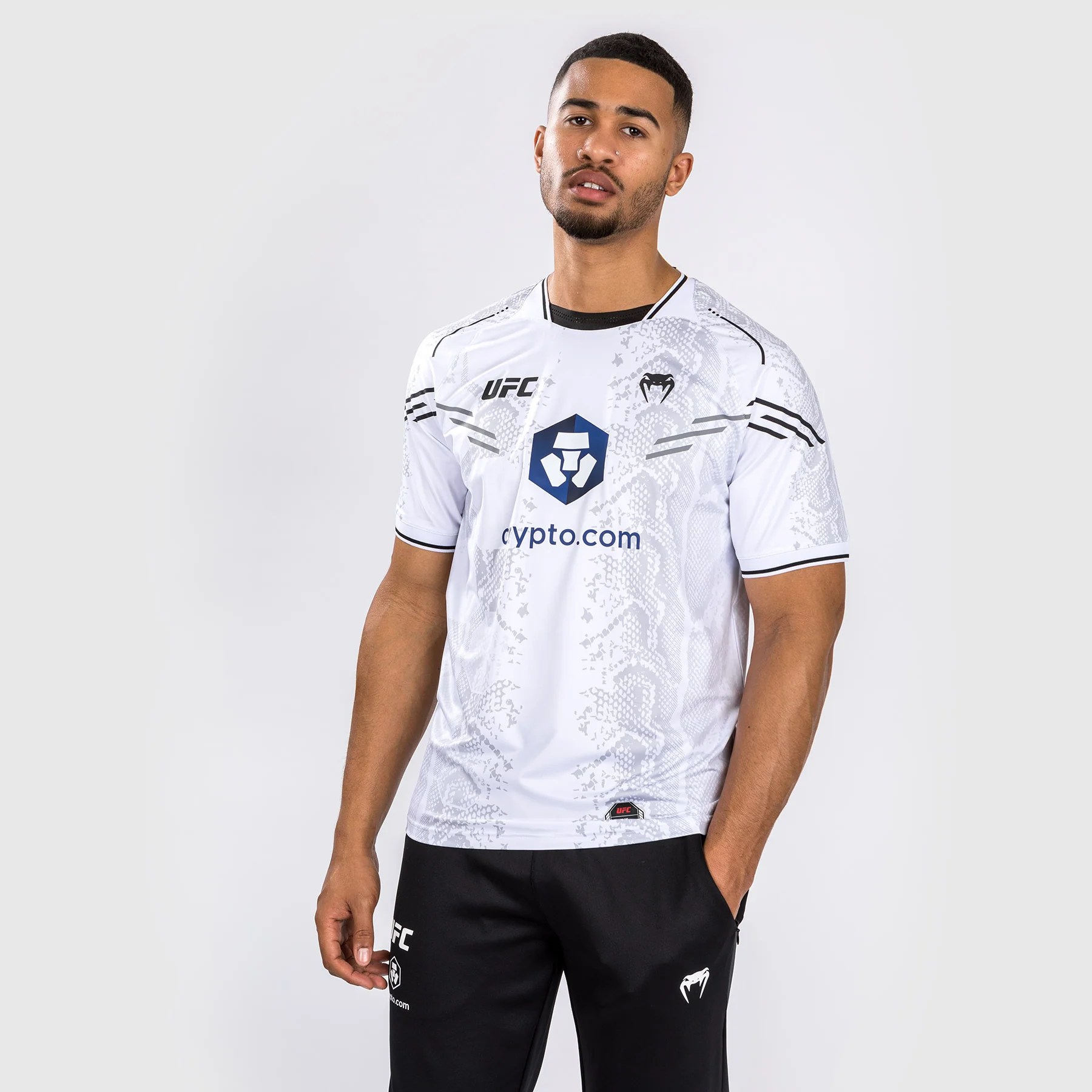 UFC Adrenaline by Venum Authentic Fight Night Camiseta Jersey para Hombre - Blanco