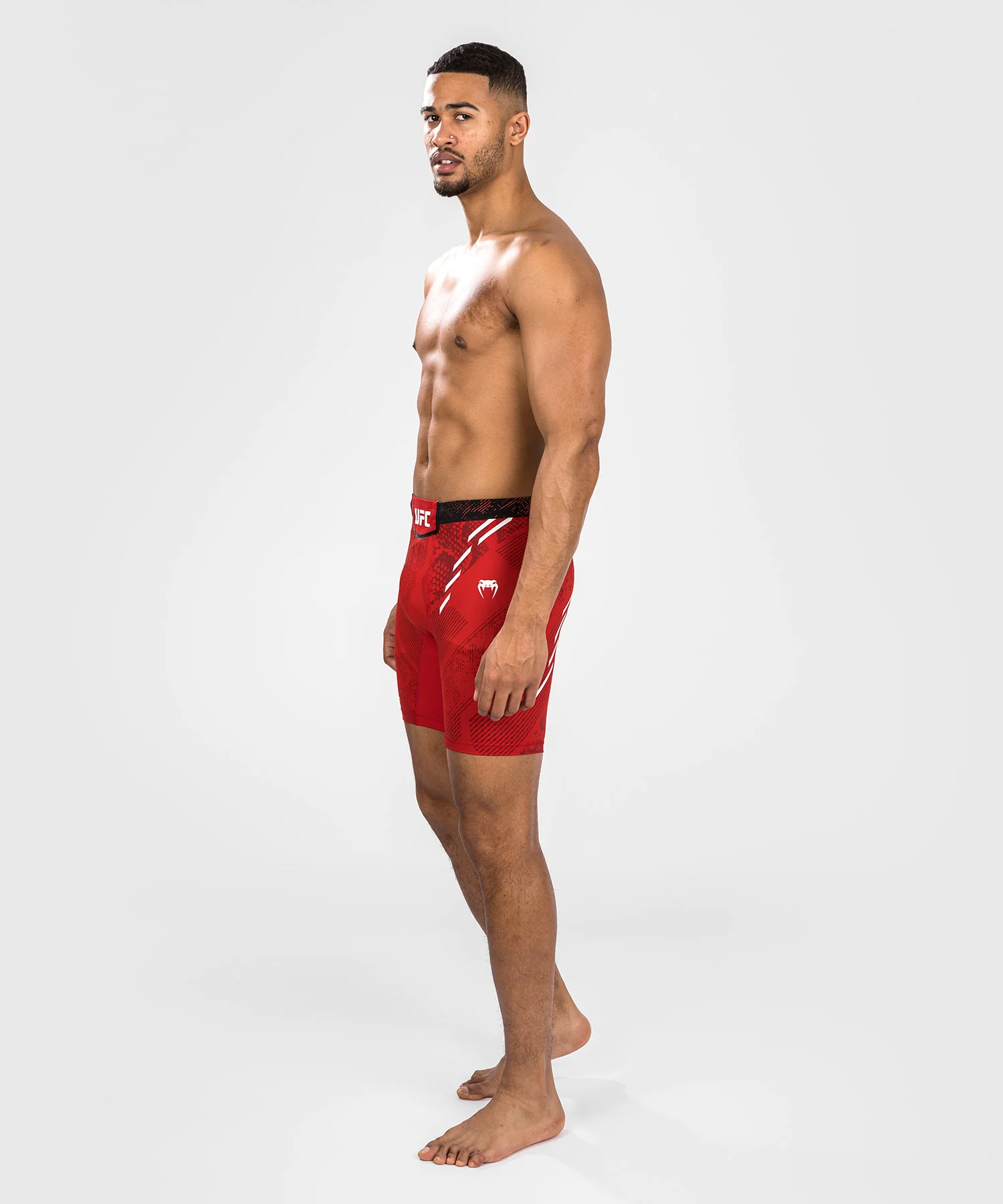 UFC Adrenaline by Venum Authentic Fight Night Pantalón Corto Vale Tudo para Hombre - Rojo - Image 6