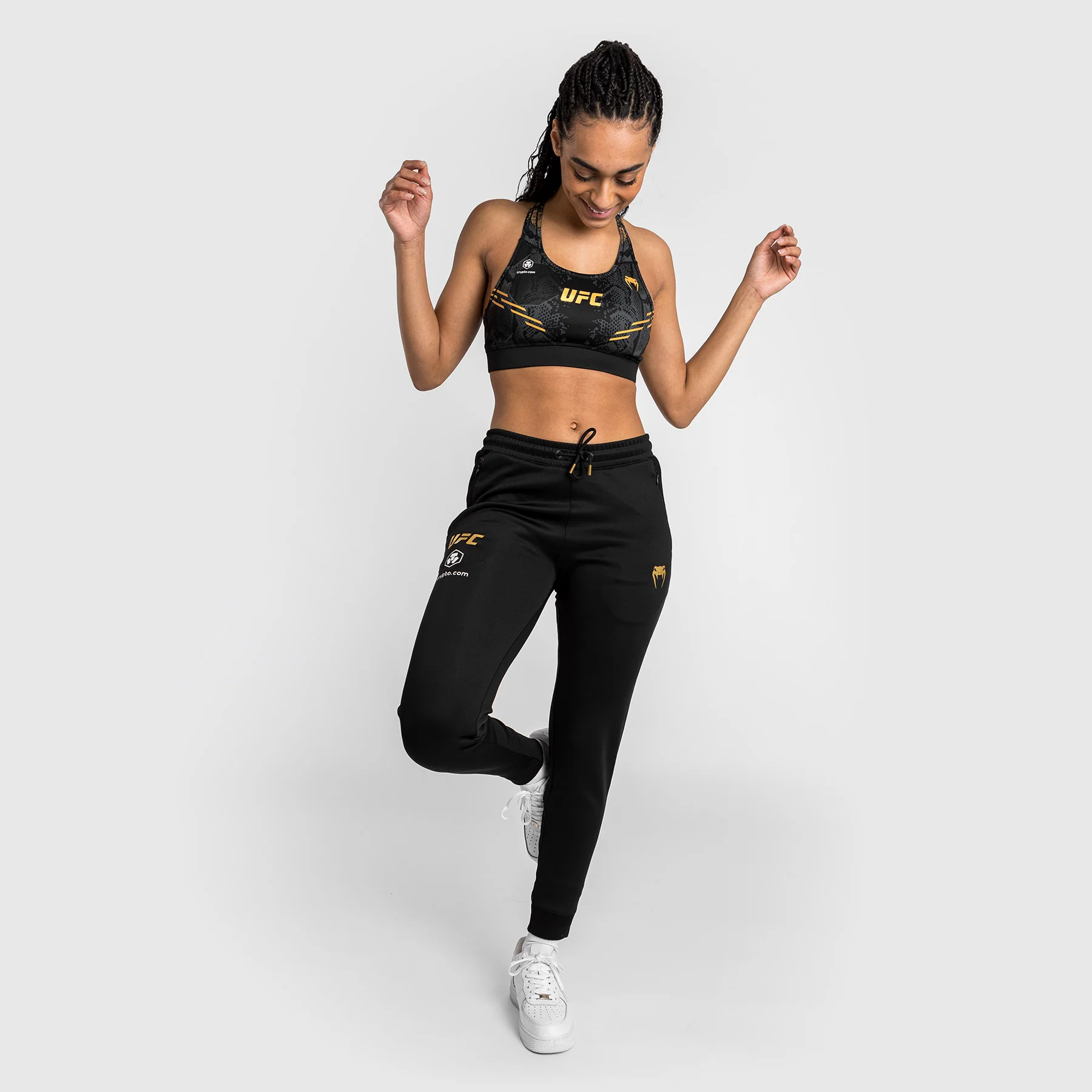 UFC Adrenaline by Venum Authentic Fight Night Pantalón Walkout para Mujer - Champion - Image 4