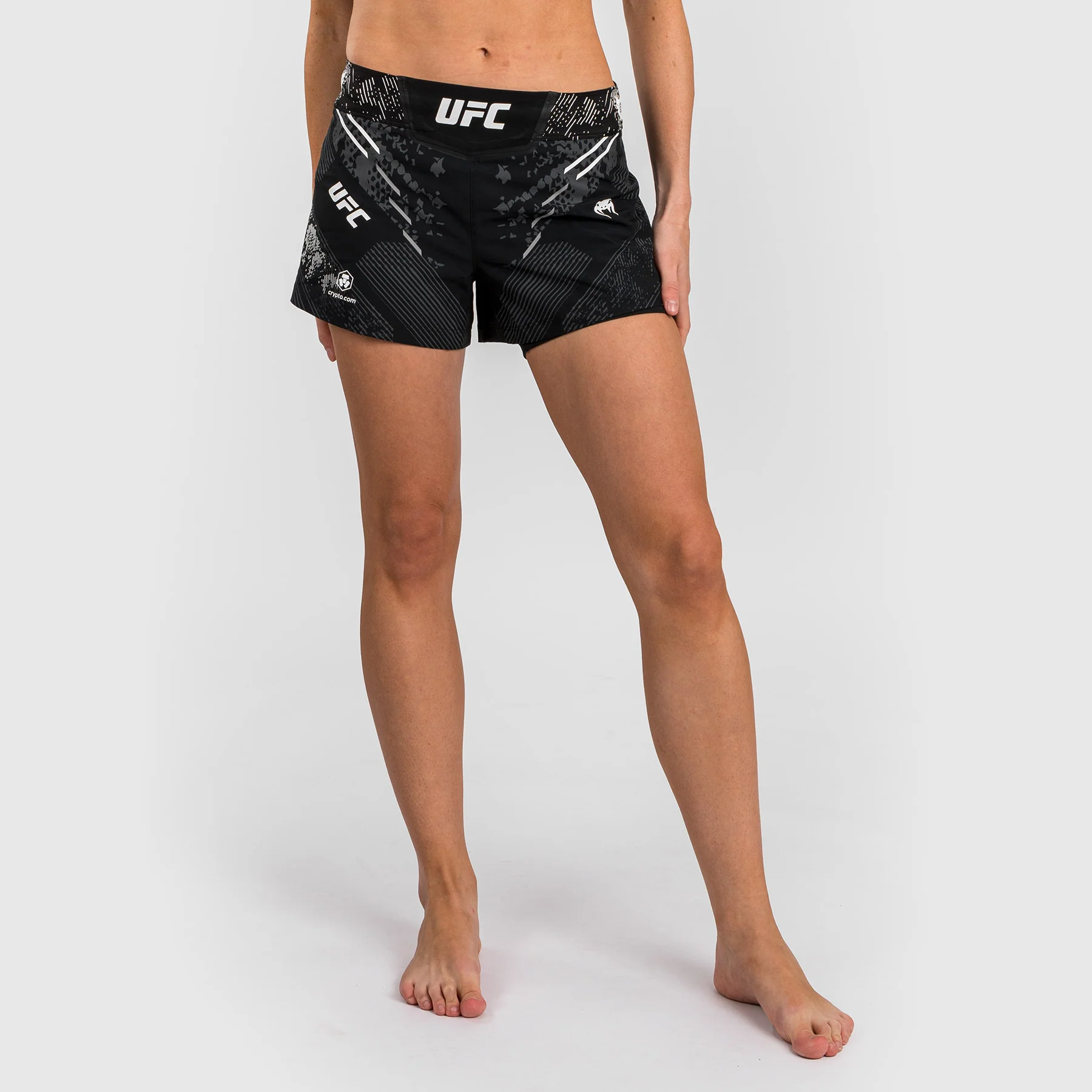 UFC Adrenaline by Venum Authentic Fight Night Short de Combate para Mujer - Negro - Image 2