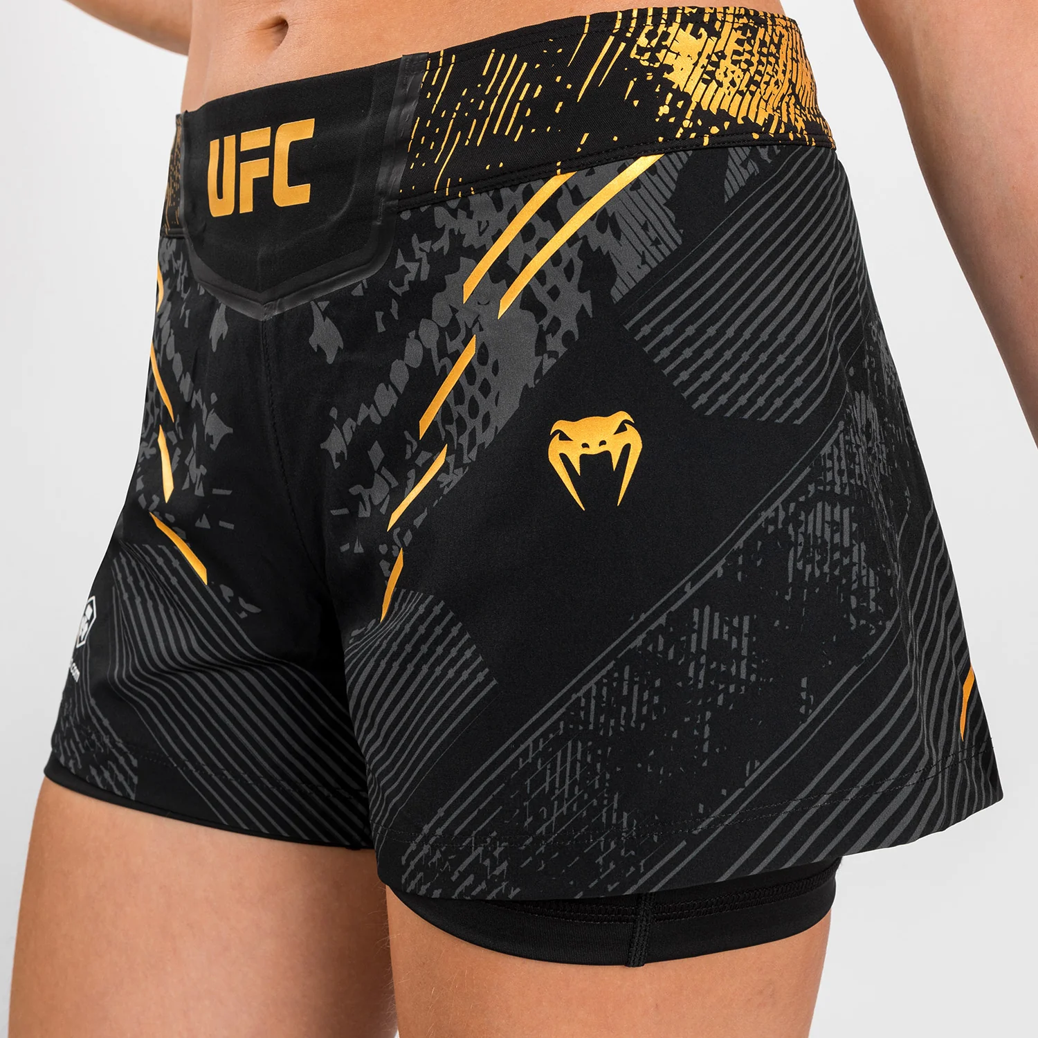 UFC Adrenaline by Venum Authentic Fight Night Short de Lucha para Mujer - Champion - Image 7
