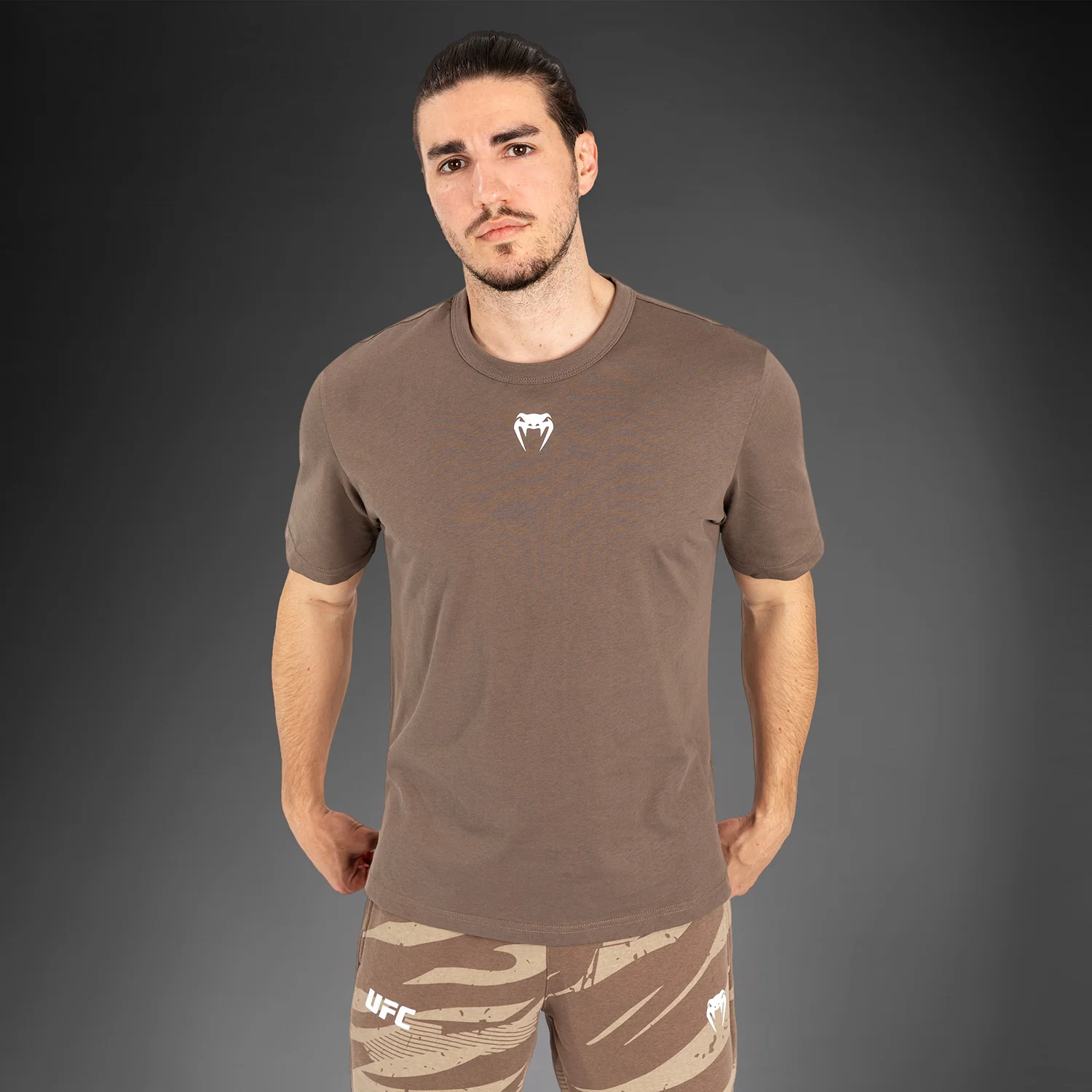 UFC Adrenaline By Venum Fight Week Camiseta de Manga Corta para Hombre - Bronze - Image 3