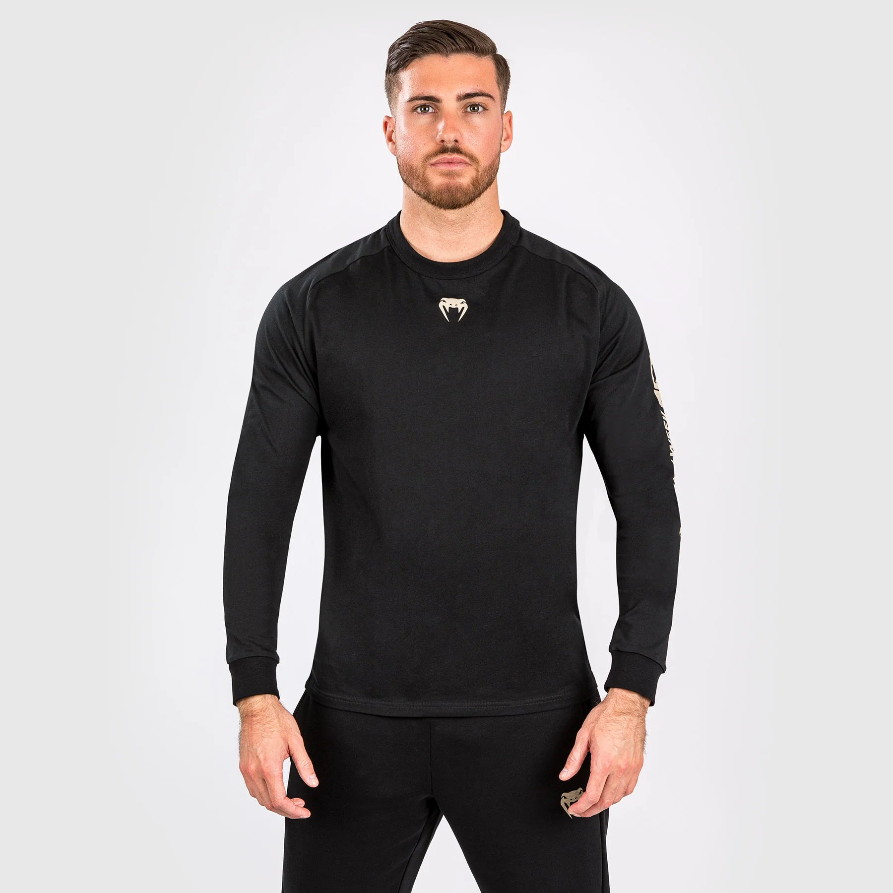 UFC Adrenaline by Venum Fight Week Camiseta de manga larga para Hombre - Negra