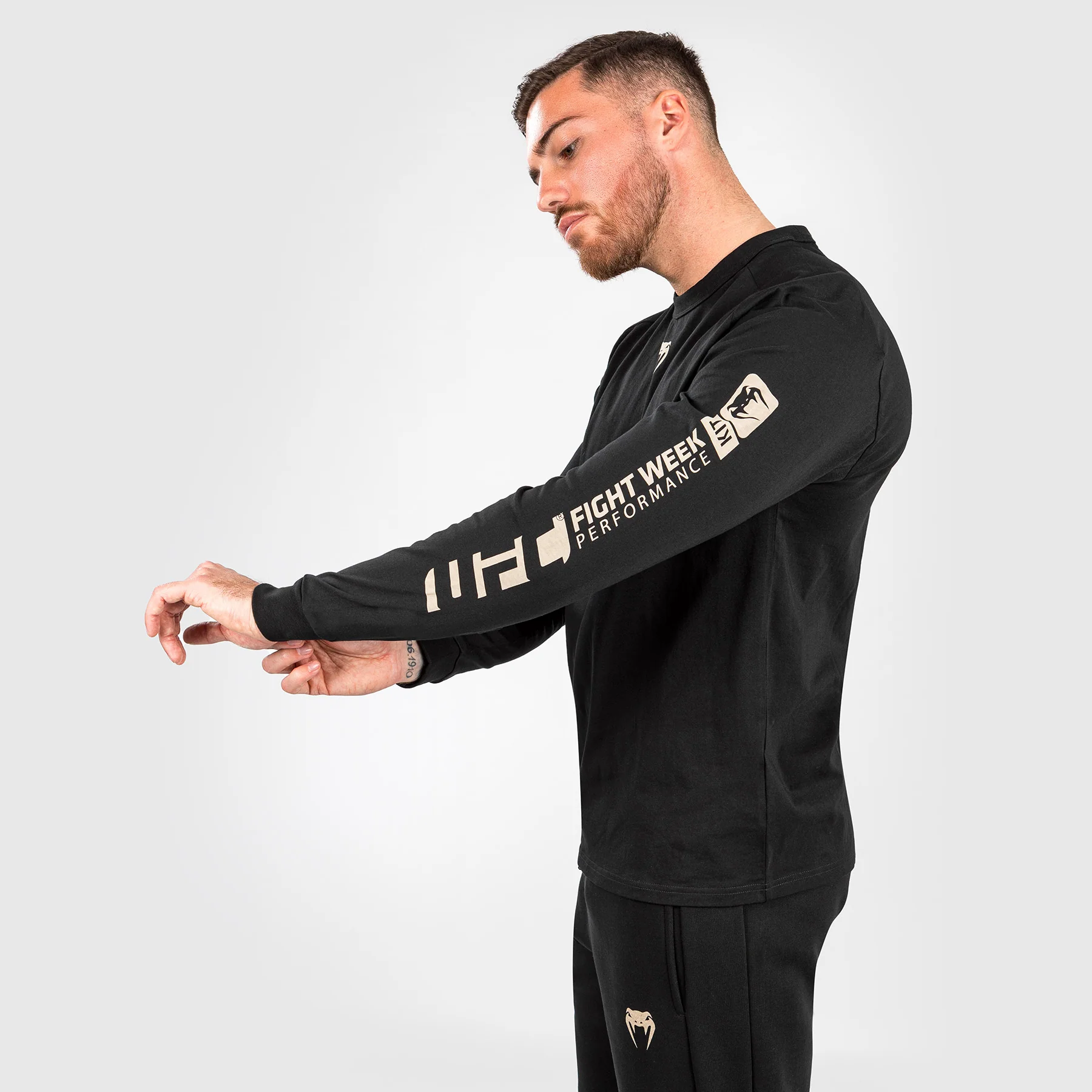 UFC Adrenaline by Venum Fight Week Camiseta de manga larga para Hombre - Negra - Image 5