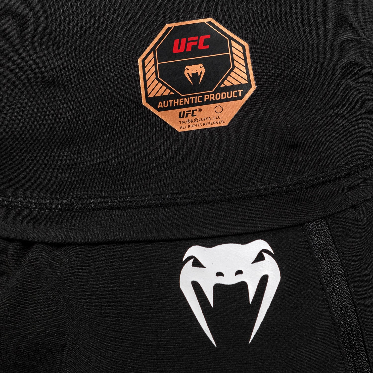 UFC Adrenaline by Venum Fight Week Lycra de manga larga de alto rendimiento para Hombre - Negra - Image 7