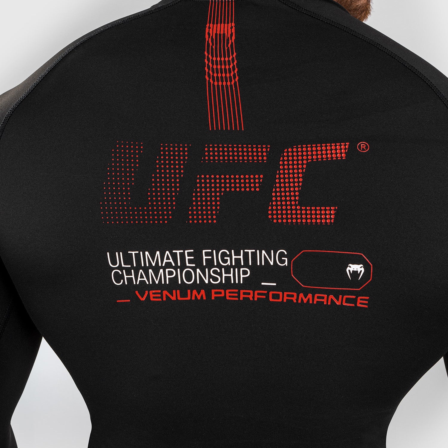 UFC Adrenaline by Venum Fight Week Lycra de manga larga de alto rendimiento para Hombre - Negra - Image 9