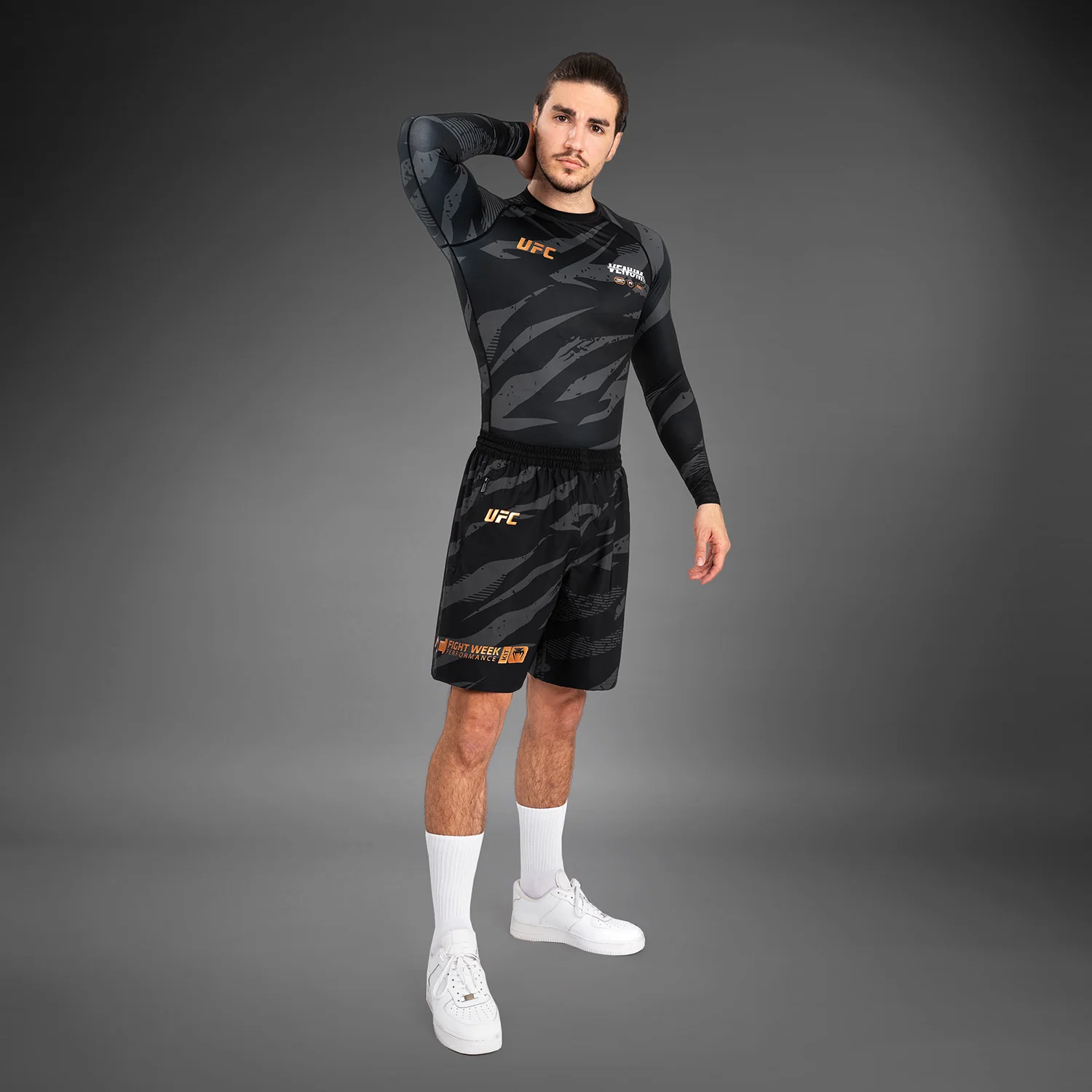 UFC Adrenaline By Venum Fight Week Performance Pantalón Corto para Hombre - Urban Camo - Image 3