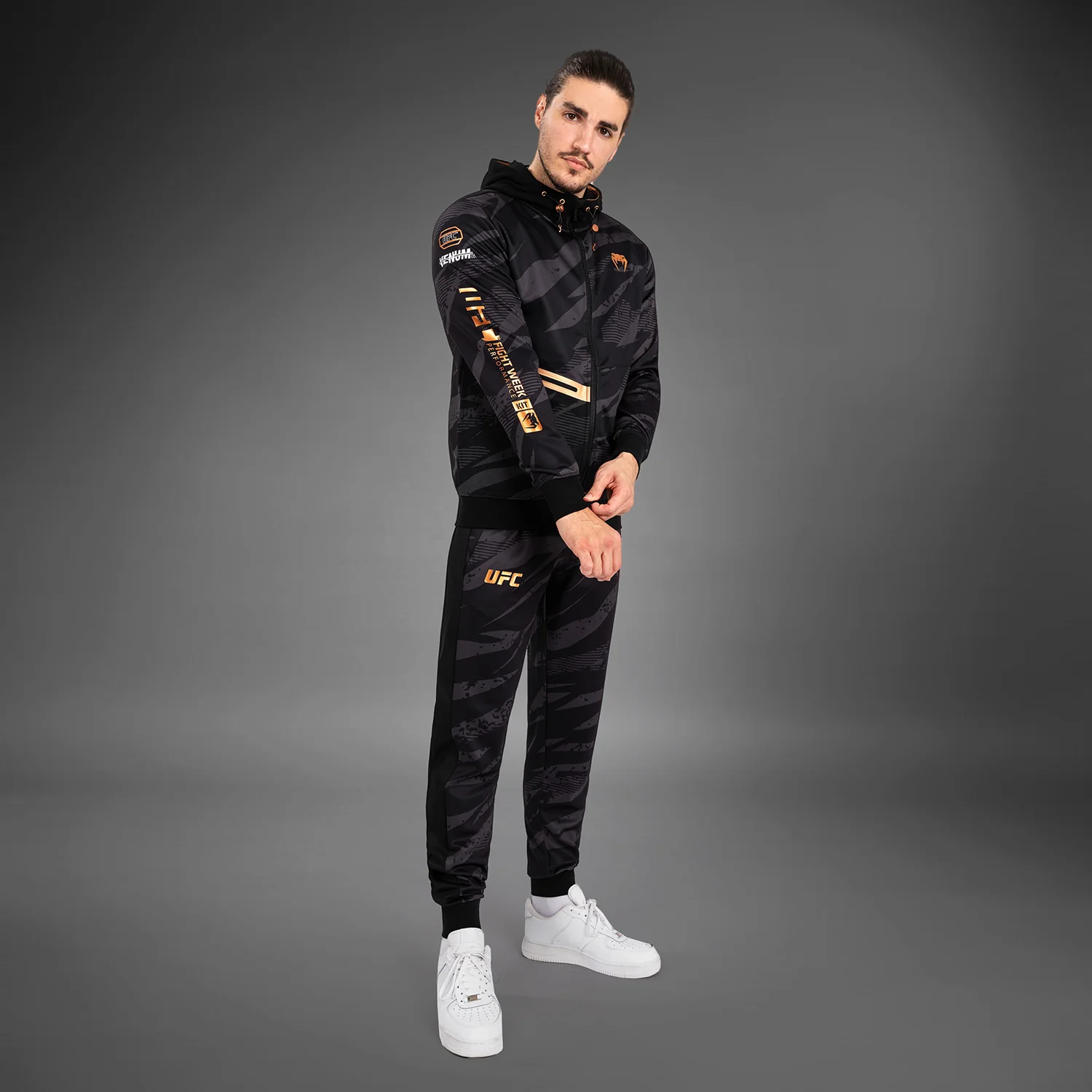 UFC Adrenaline By Venum Fight Week Sudadera Con Capucha para Hombre - Urban Camo - Image 5