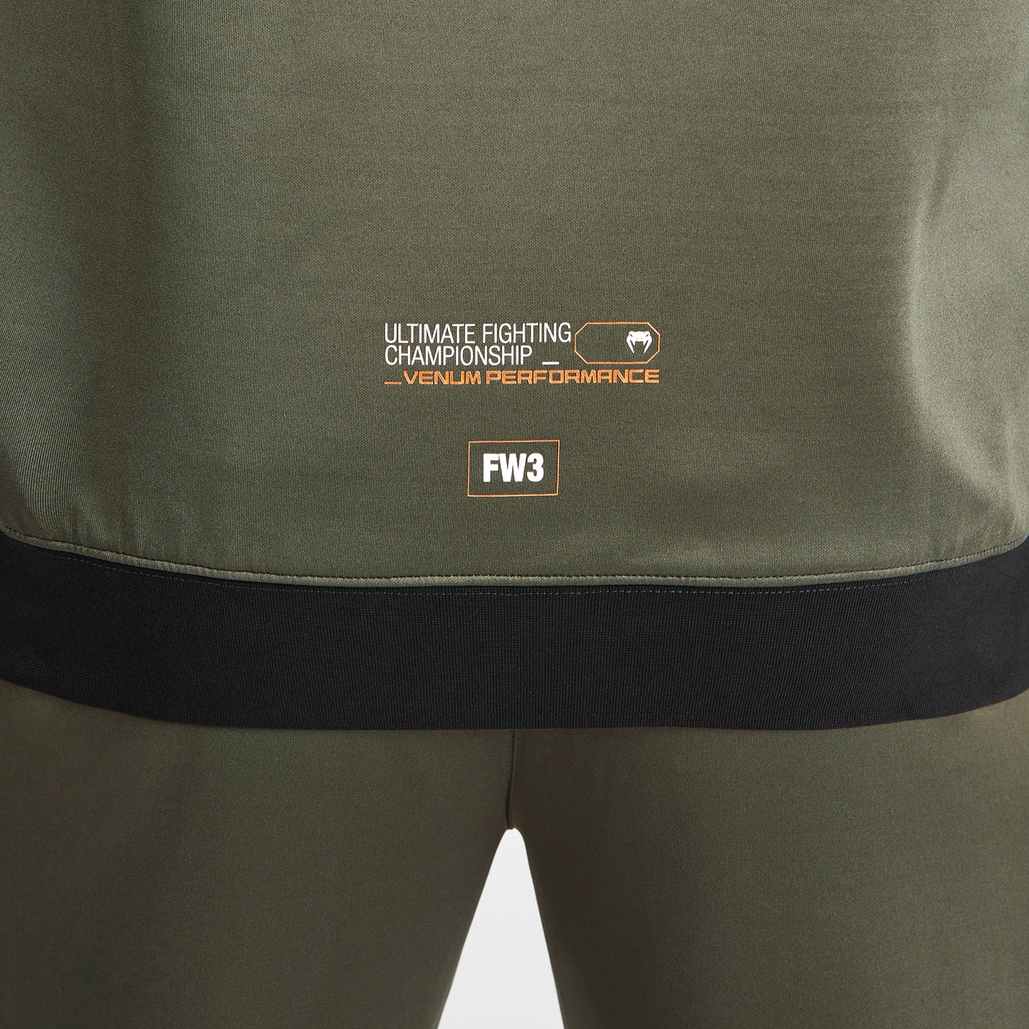 UFC Adrenaline by Venum Fight Week Sudadera con capucha y cremallera para Hombre - Caqui/Bronce - Image 9