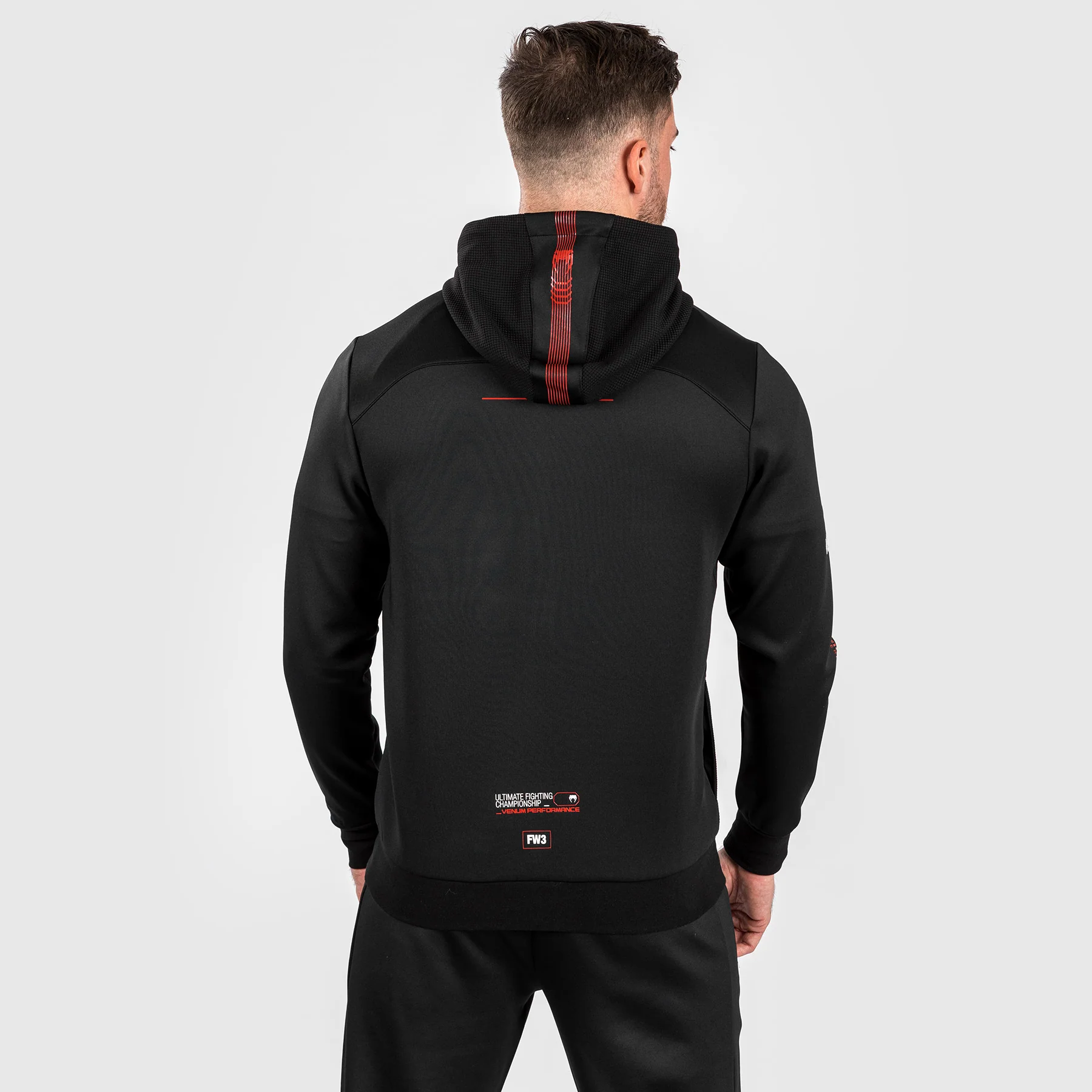 UFC Adrenaline by Venum Fight Week Sudadera con cremallera para Hombre - Negra - Image 2