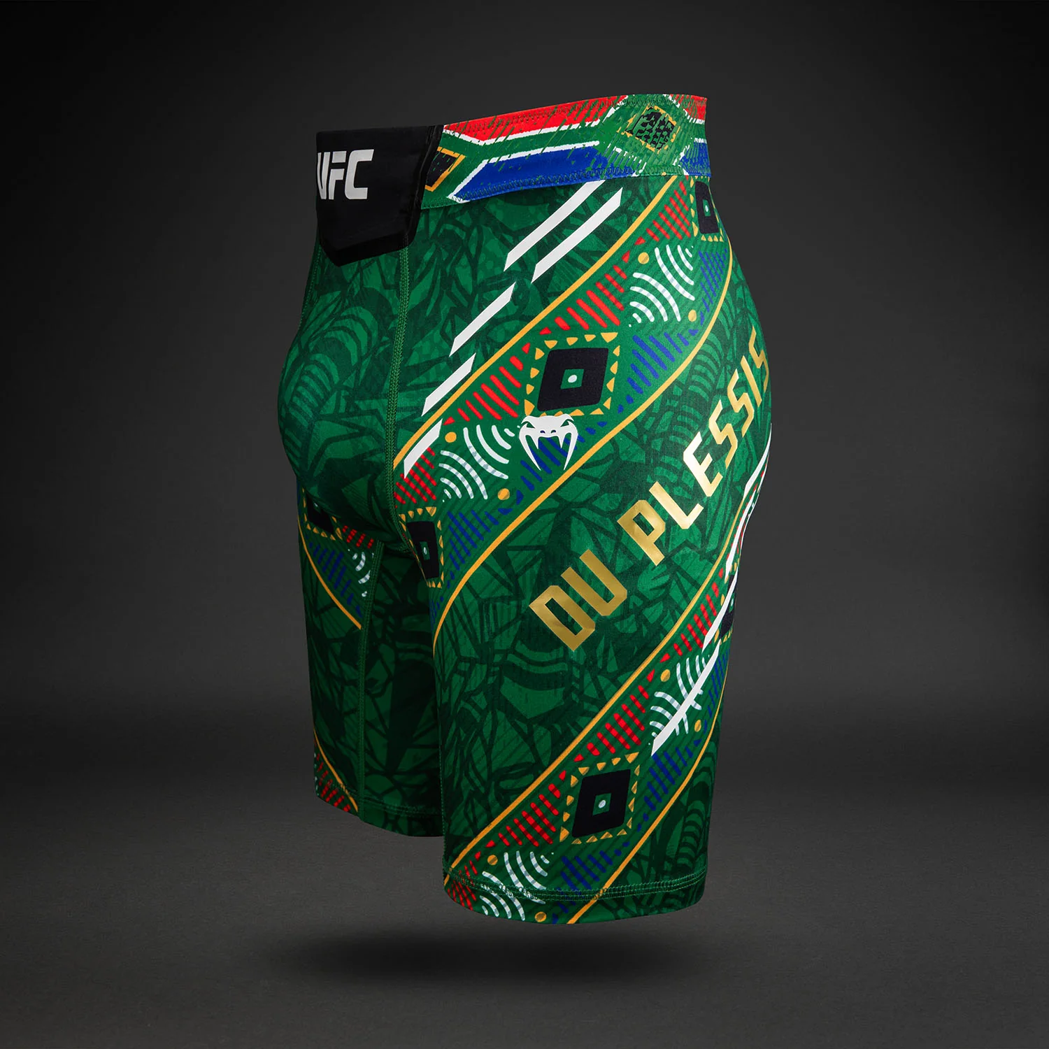 UFC Unrivaled by Venum Dricus Du Plessis Pantalones de Vale Tudo para Hombres - Verde