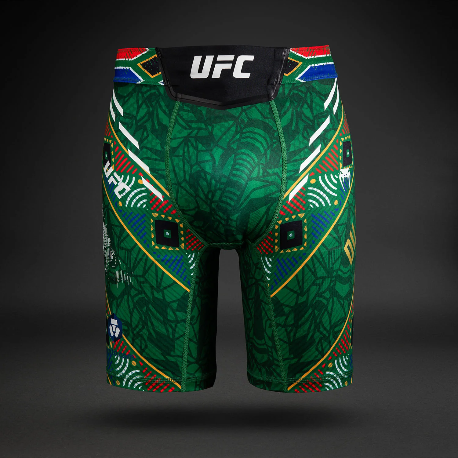 UFC Unrivaled by Venum Dricus Du Plessis Pantalones de Vale Tudo para Hombres - Verde - Image 2