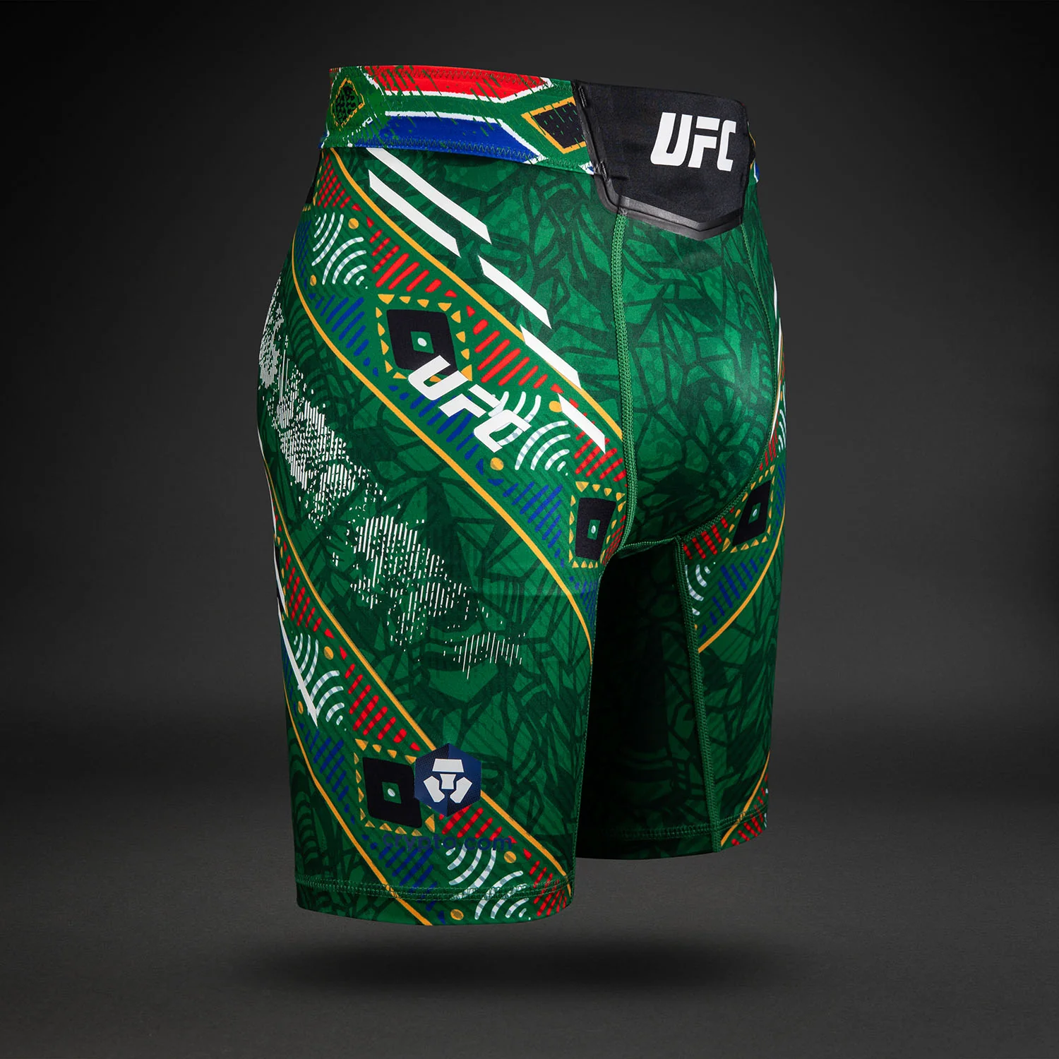 UFC Unrivaled by Venum Dricus Du Plessis Pantalones de Vale Tudo para Hombres - Verde - Image 3