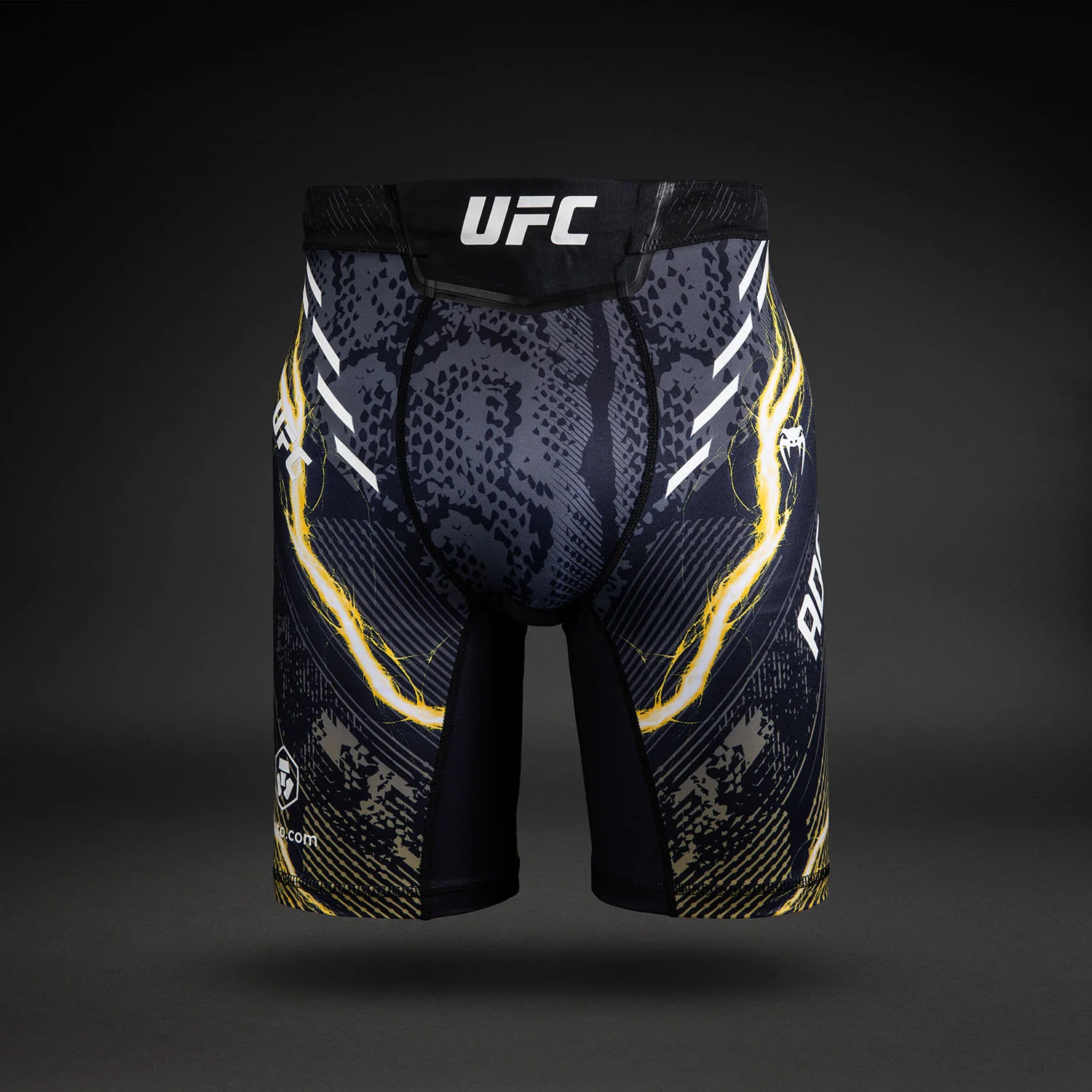 UFC Unrivaled by Venum Israel Adesanya Pantalones Vale Tudo para Hombres - Negro - Image 2