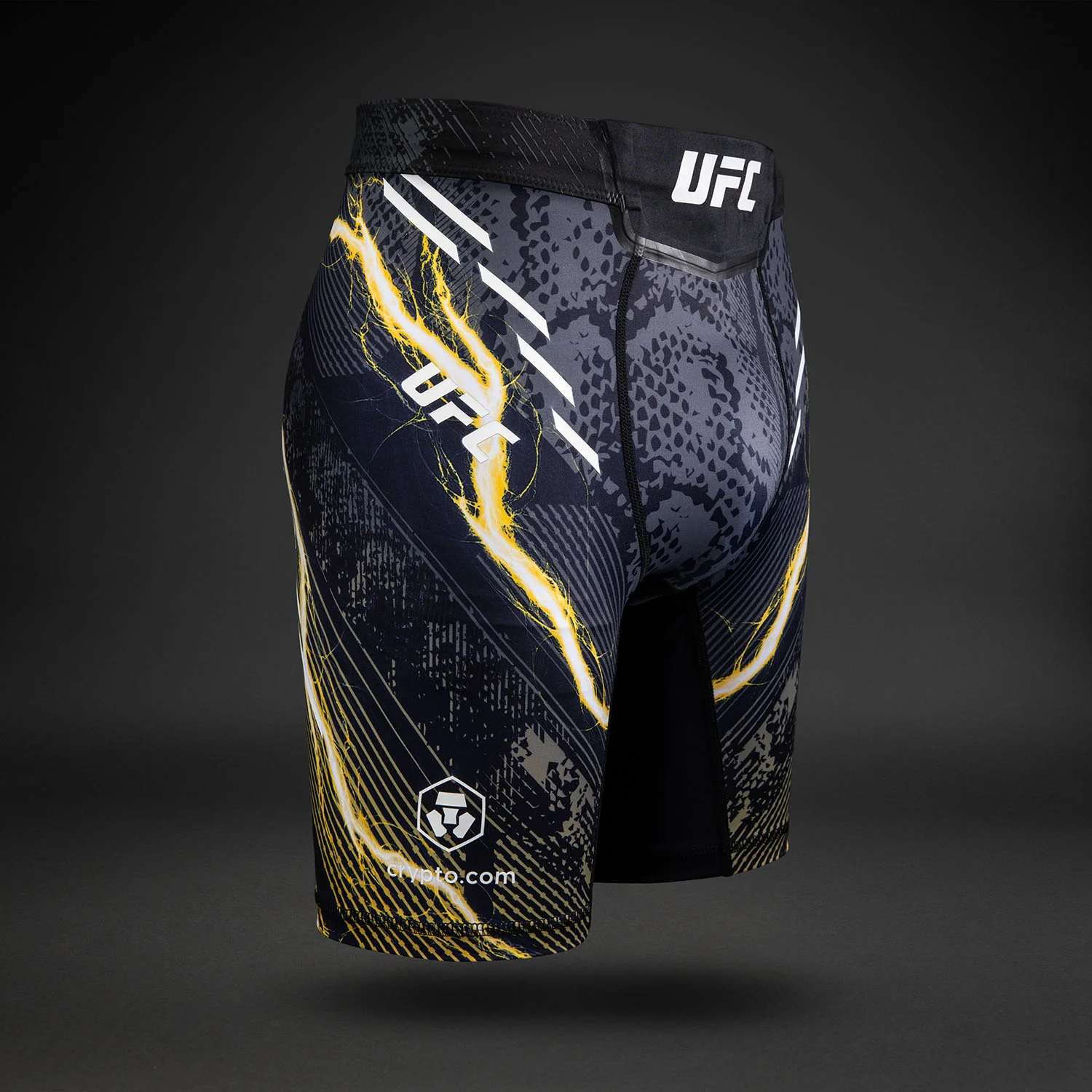 UFC Unrivaled by Venum Israel Adesanya Pantalones Vale Tudo para Hombres - Negro - Image 3