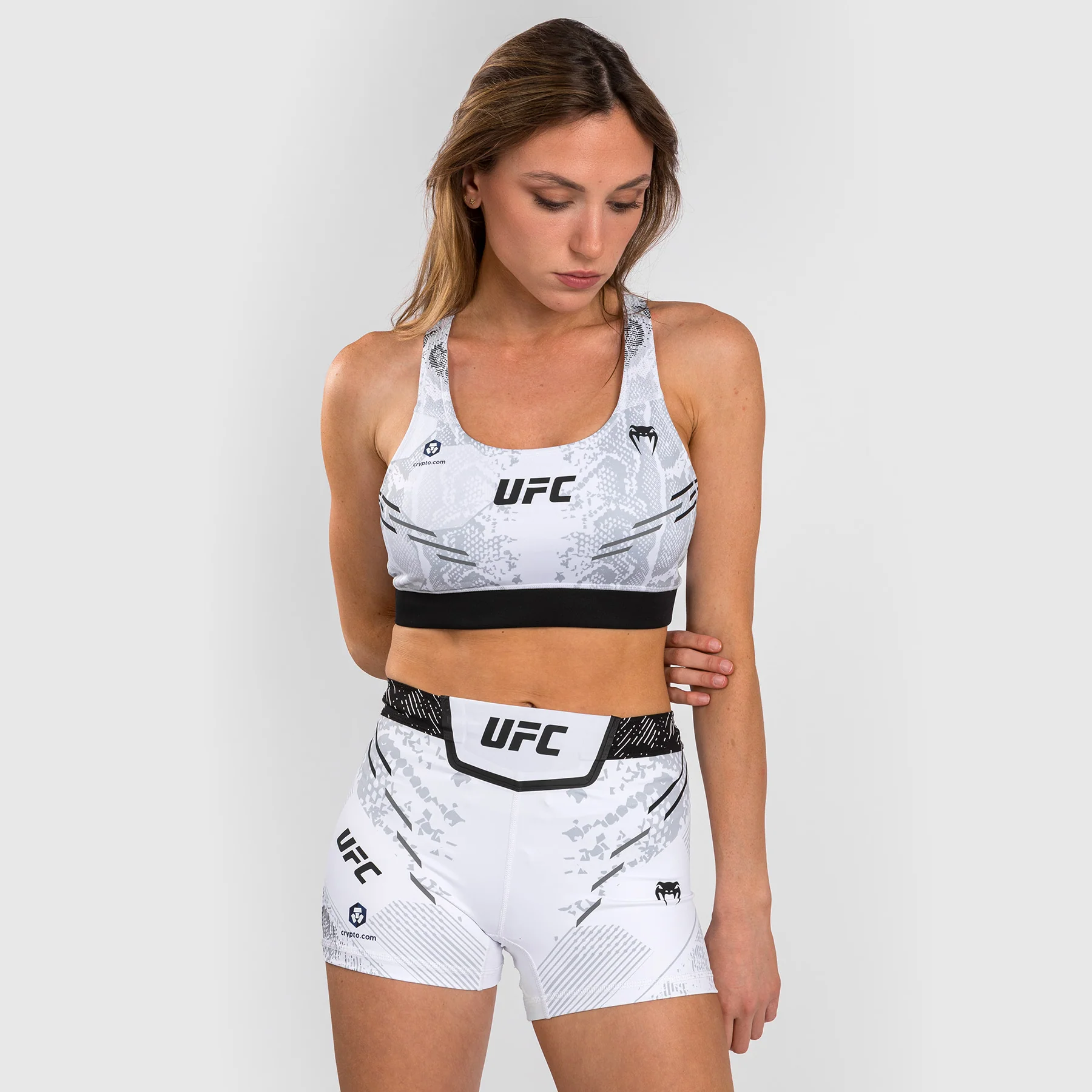 UFC Authentic Adrenaline Fight Night By Venum Mujer Sujetador deportivo - Blanco - Image 7