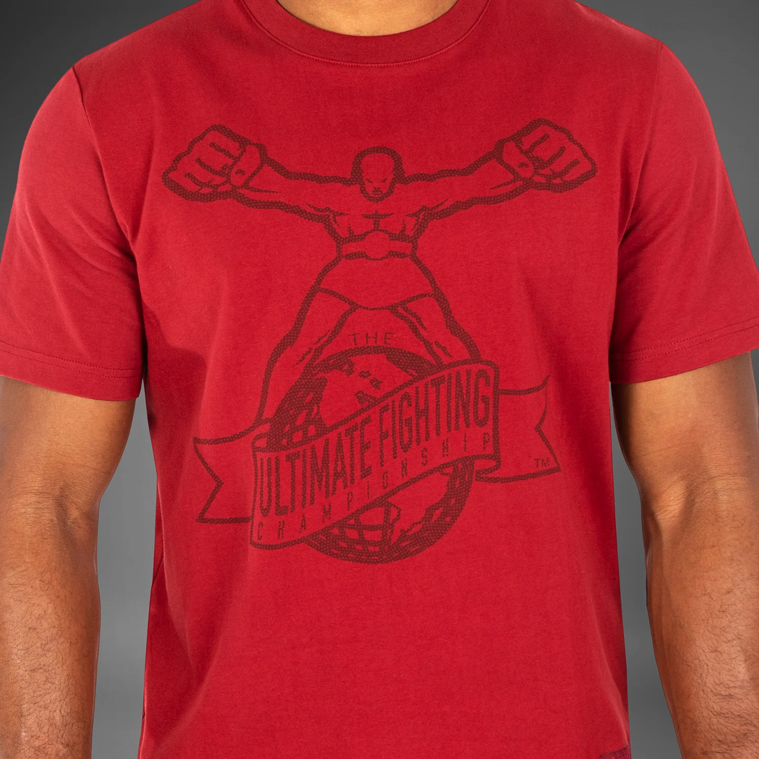 UFC by Venum Ulti-Man Camiseta - Borgoña - Image 4