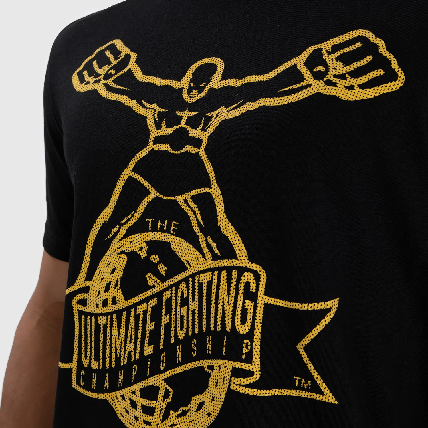 UFC by Venum Ulti-Man Camiseta - Negro/Amarillo - Image 4