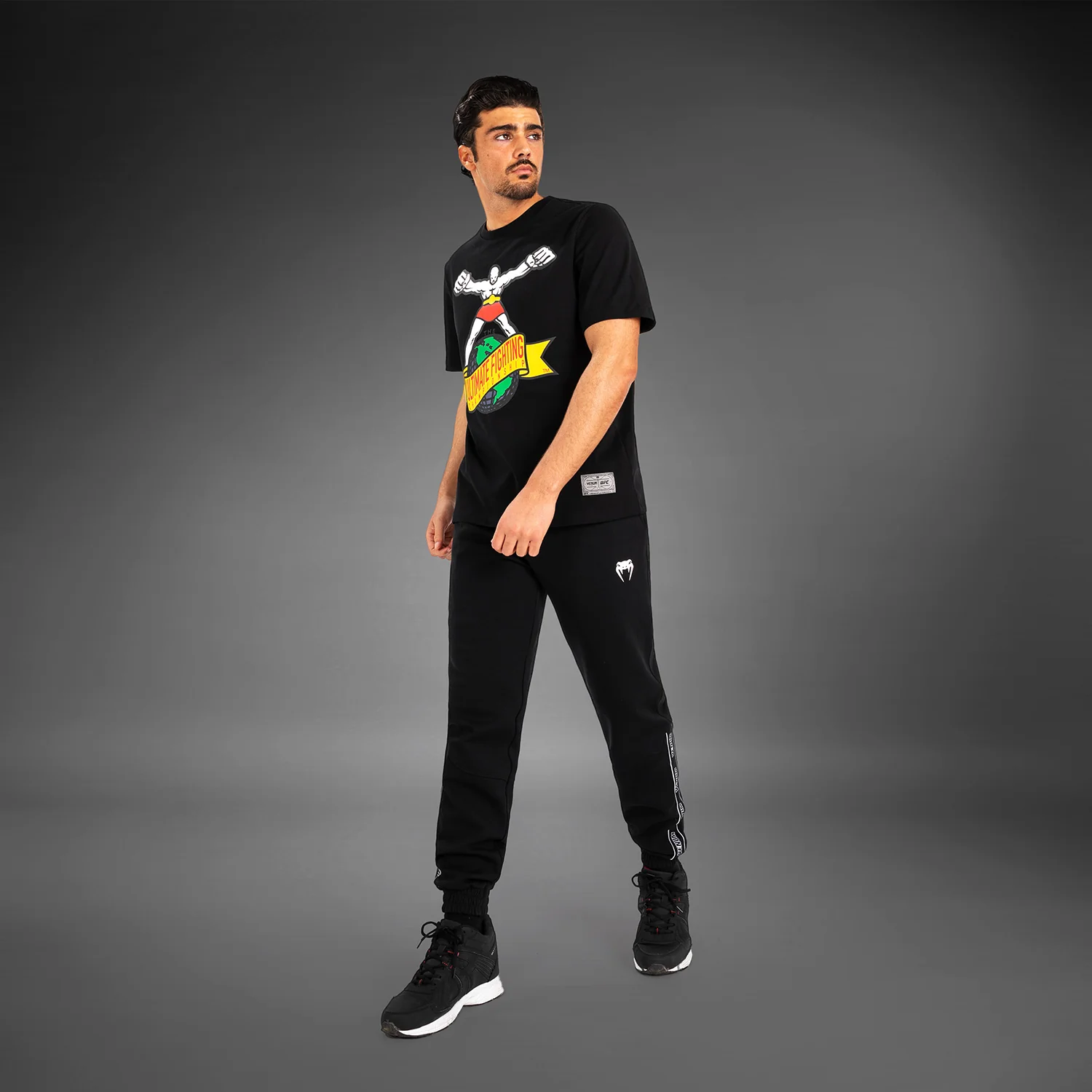 UFC by Venum Ulti-Man Camiseta - Negro/Blanco - Image 4