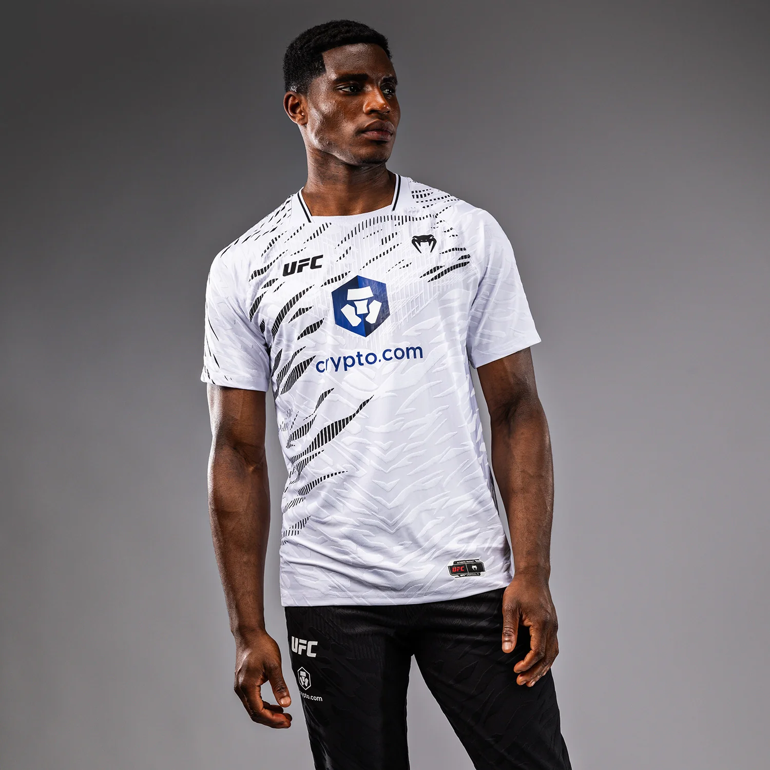 UFC Fusion by Venum Authentic Fight Night Camiseta de Salida para Hombre - Blanco - Image 3