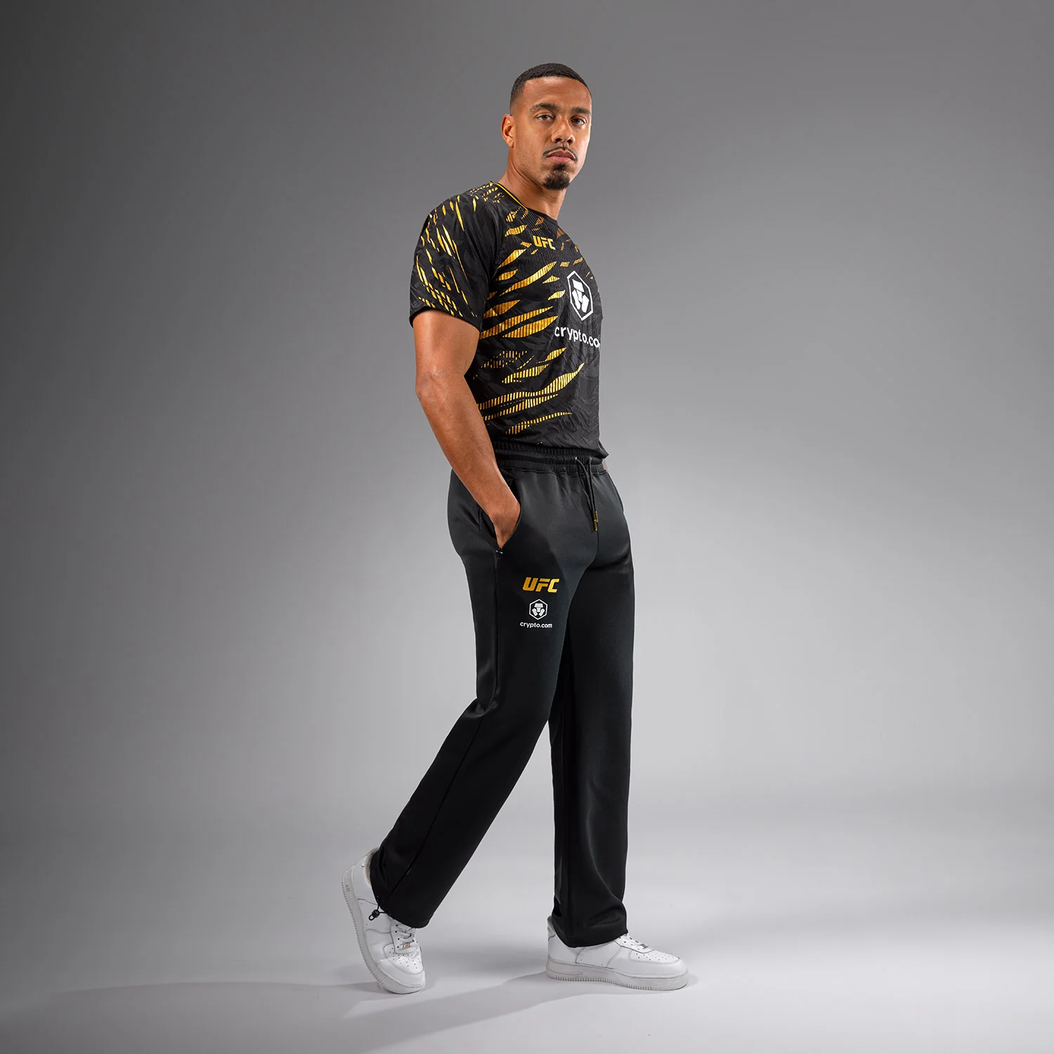 UFC Fusion by Venum Authentic Fight Night Pantalón de Pierna Recta para Hombre - Champion - Image 2