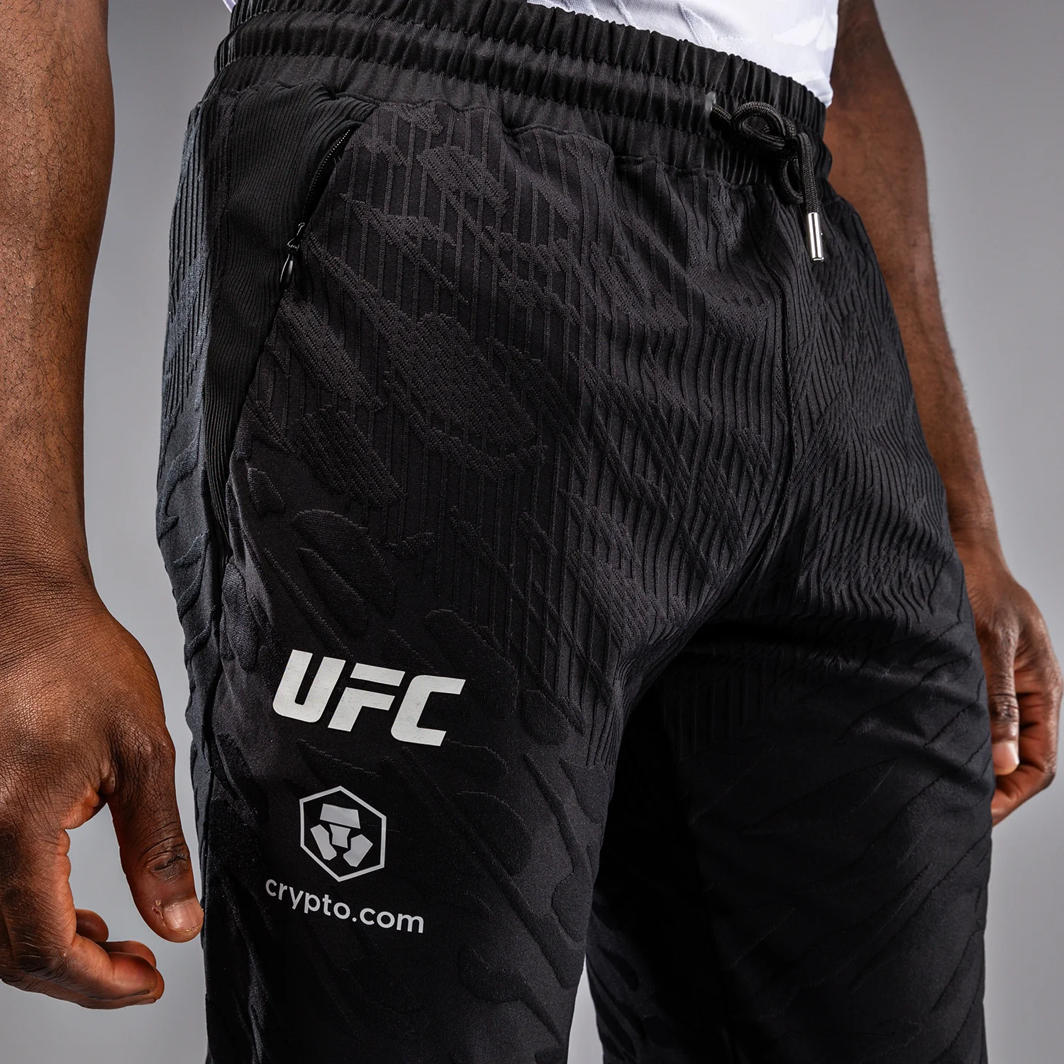 UFC Fusion by Venum Authentic Fight Night Pantalón para Hombre - Negro - Image 6