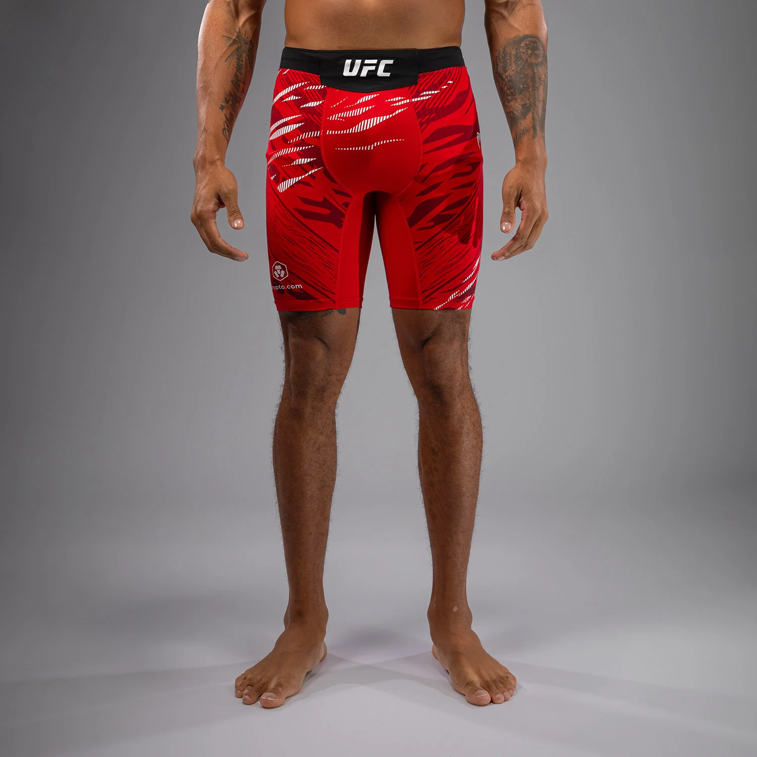 UFC Fusion by Venum Authentic Fight Night Vale Tudo Shorts para Hombre - Rojo