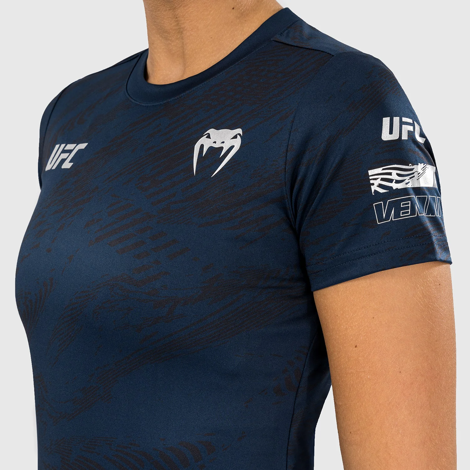 UFC Fusion by Venum Fight Week Camiseta Dry-Tech para Mujer - Azul oceánico - Image 4