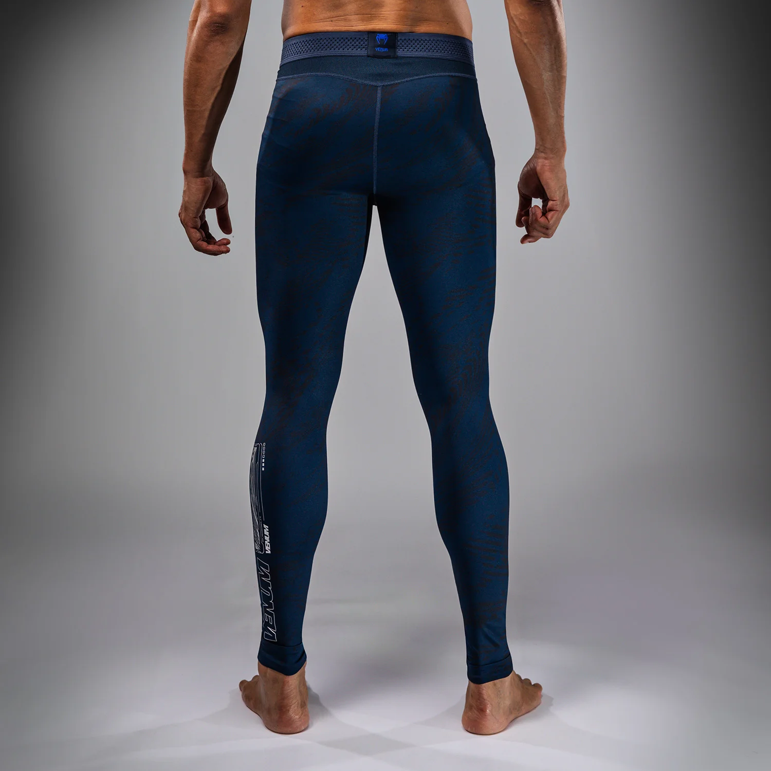 UFC Fusion by Venum Fight Week Leggings de Rendimiento para Hombre - Azul oceánico - Image 4
