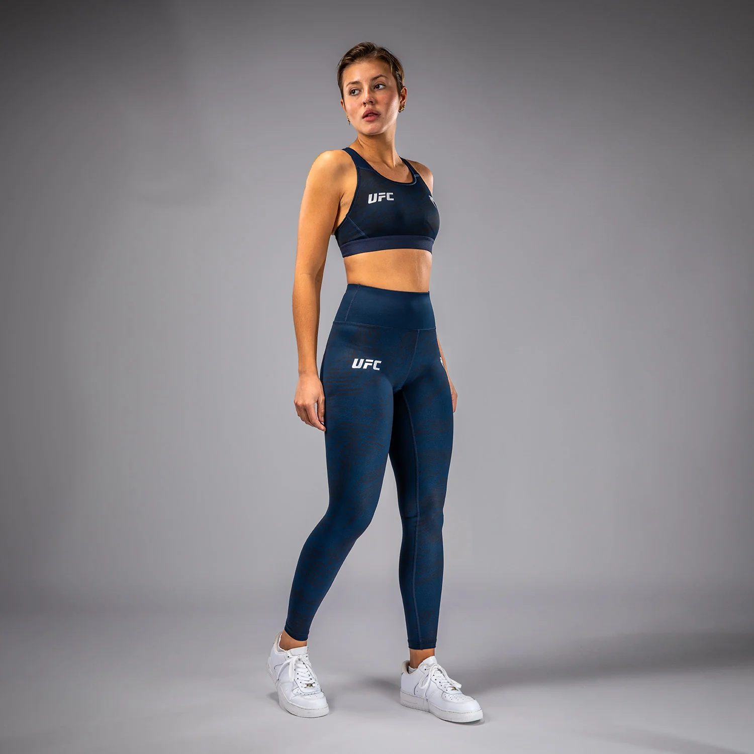 UFC Fusion by Venum Fight Week Leggings de Rendimiento para Mujer - Azul oceánico - Image 3