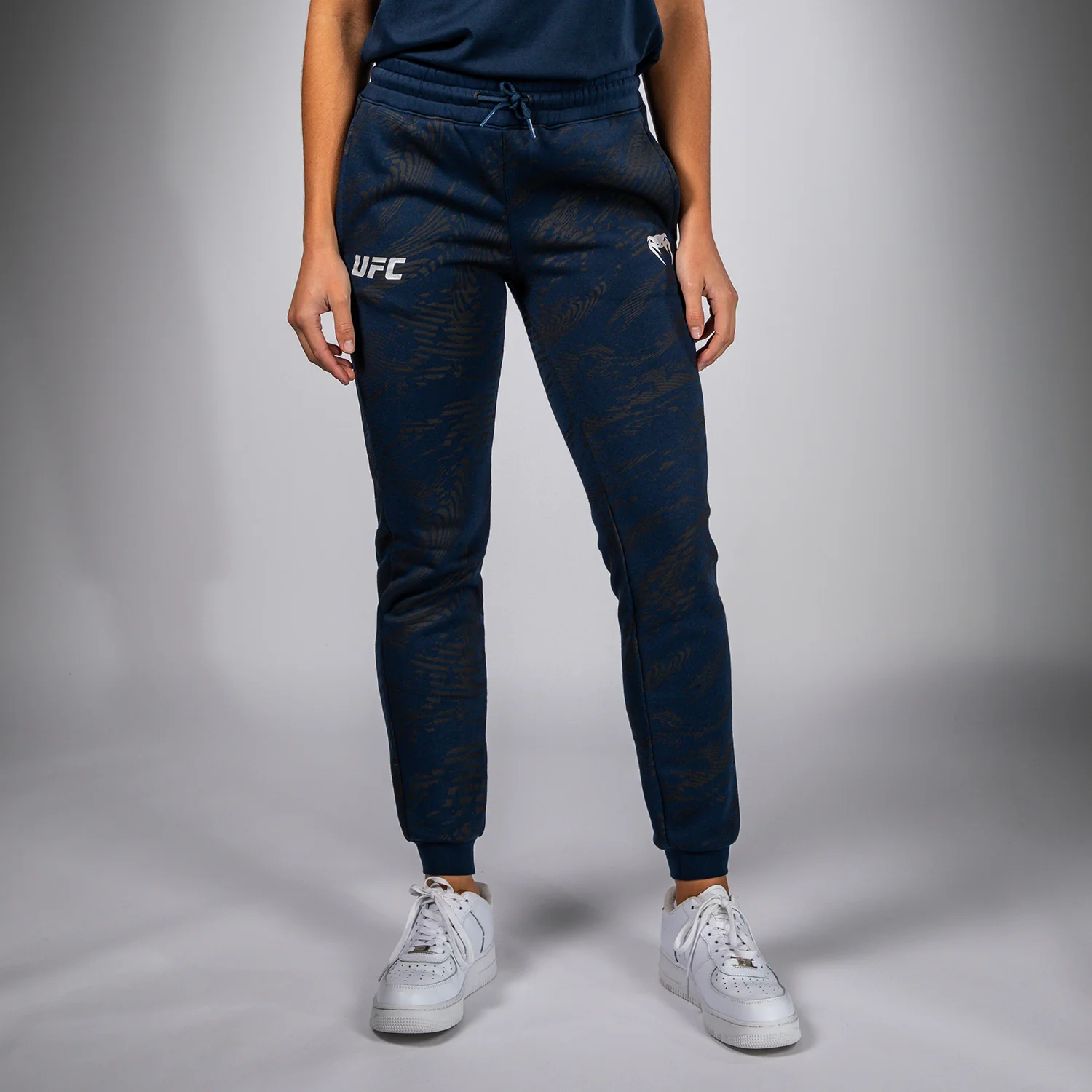 UFC Fusion by Venum Fight Week Pantalón de Algodón para Mujer - Azul oceánico