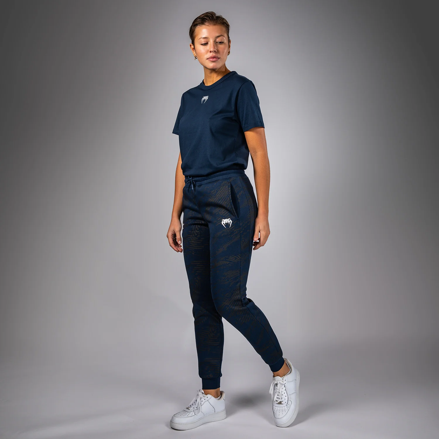 UFC Fusion by Venum Fight Week Pantalón de Algodón para Mujer - Azul oceánico - Image 3