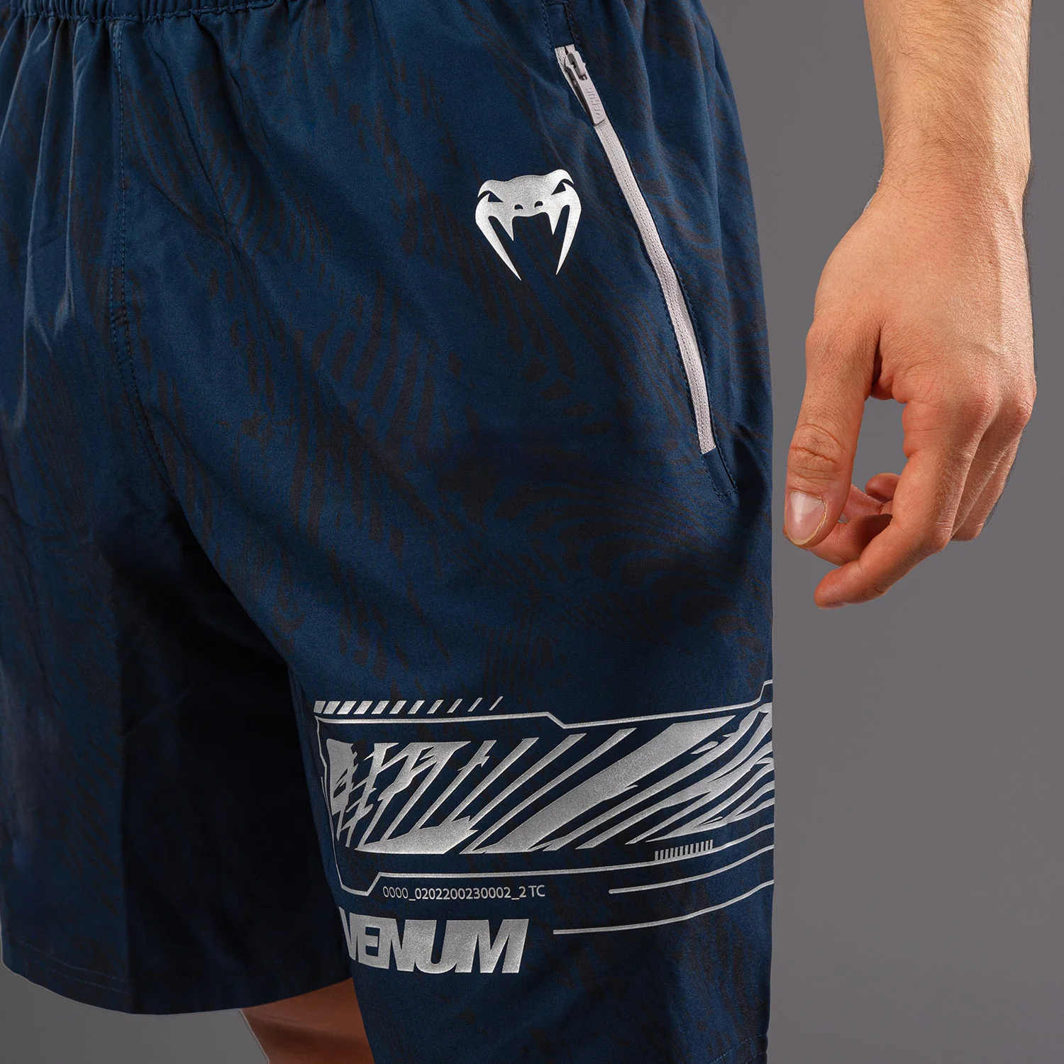 UFC Fusion by Venum Fight Week Shorts de Rendimiento para Hombre - Azul oceánico - Image 3
