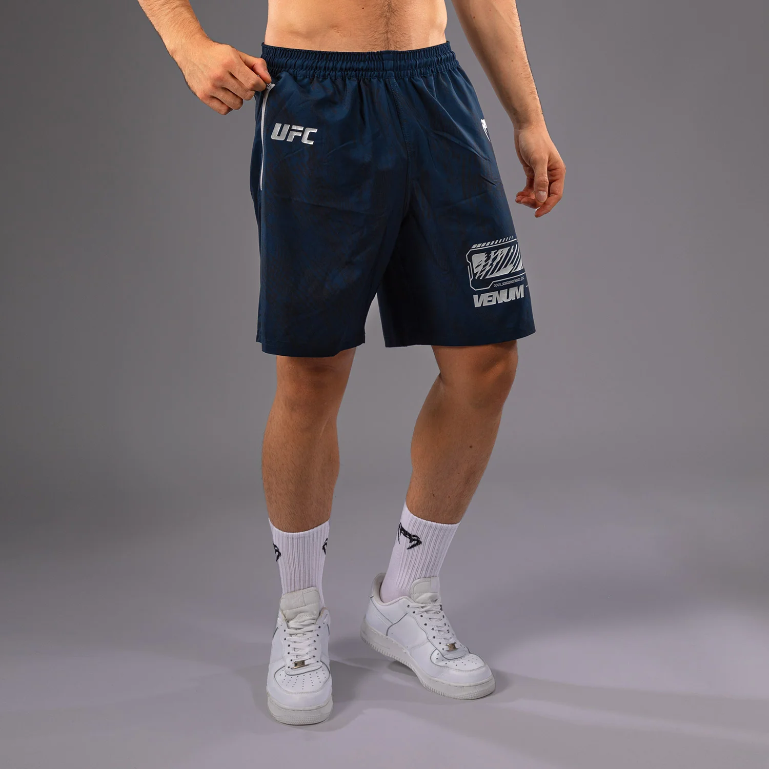 UFC Fusion by Venum Fight Week Shorts de Rendimiento para Hombre - Azul oceánico - Image 5