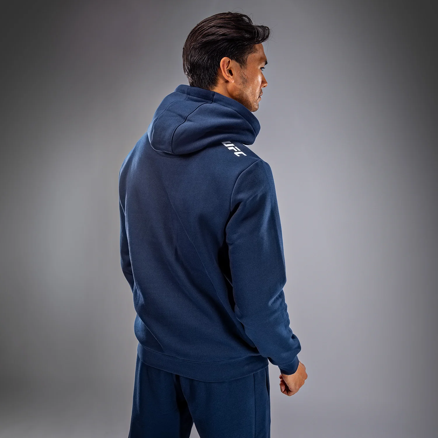 UFC Fusion by Venum Fight Week Sudadera con Capucha para Hombre - Solid Azul oceánico - Image 2