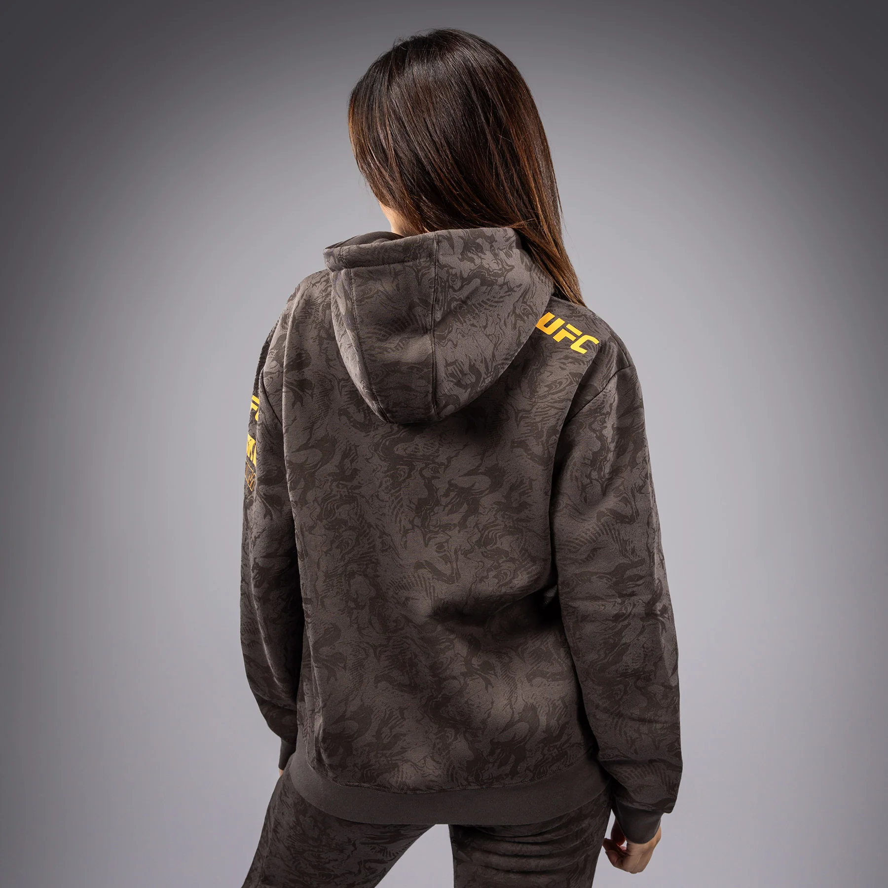 UFC Fusion by Venum Fight Week Sudadera con Capucha para Mujer - Marrón tierra - Image 5