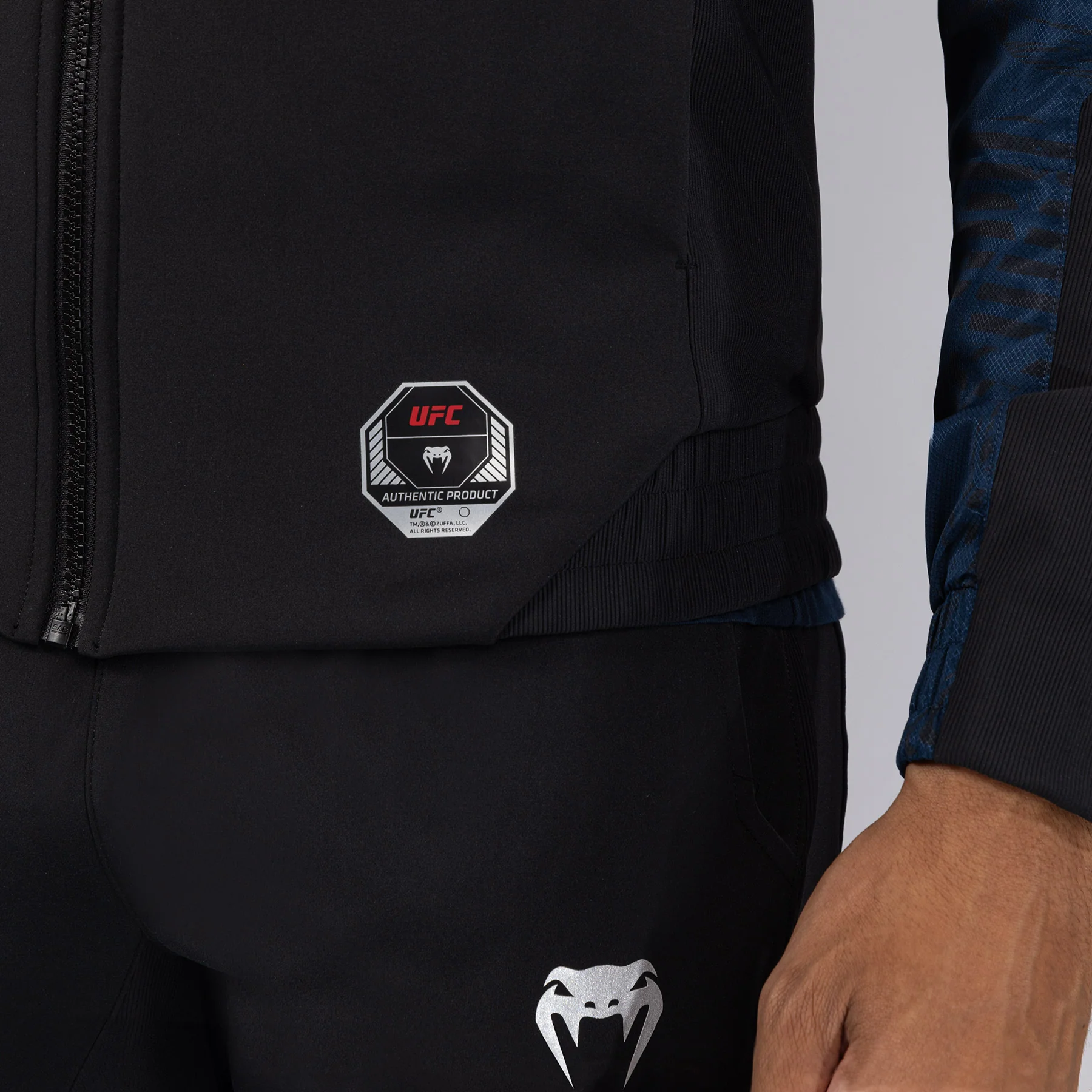 UFC Fusion by Venum Fight Week Sudadera con Cremallera para Hombre - Azul oceánico - Image 6