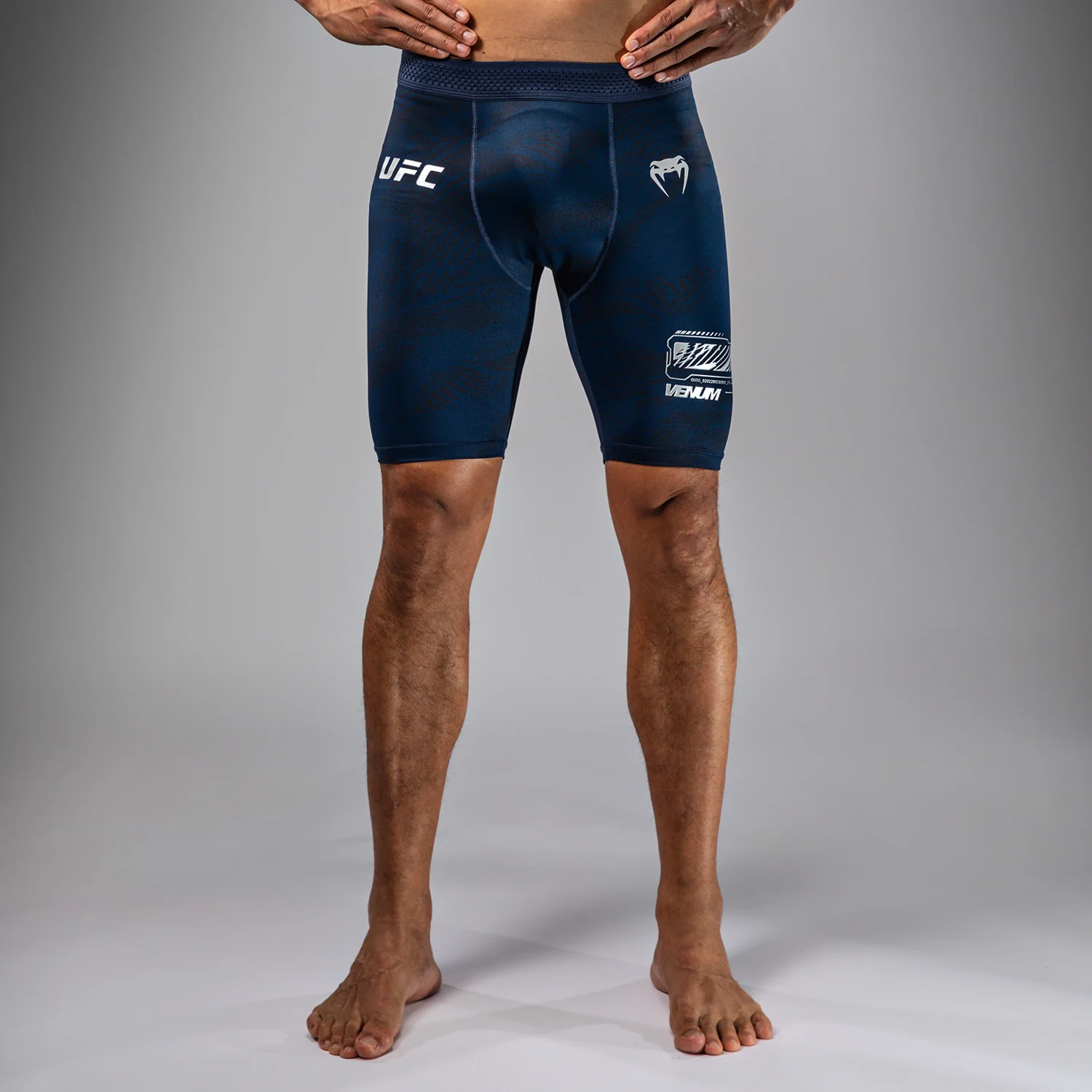 UFC Fusion by Venum Fight Week Vale Tudo Shorts para Hombre - Azul oceánico