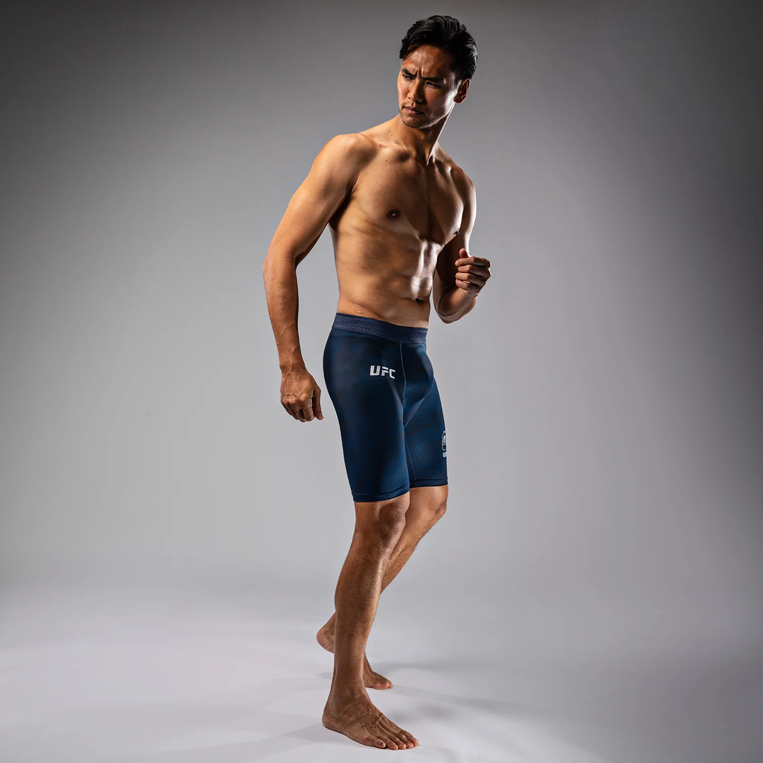 UFC Fusion by Venum Fight Week Vale Tudo Shorts para Hombre - Azul oceánico - Image 5