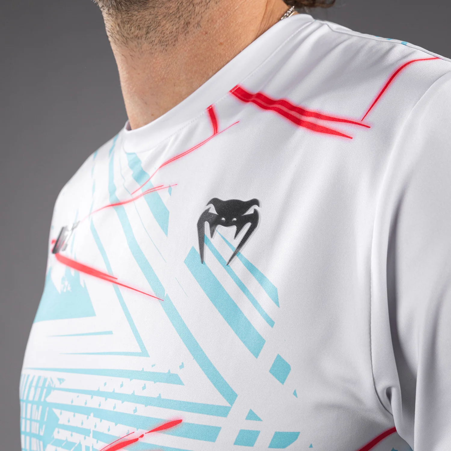 UFC Fusion By Venum Miami Edition Fight Week Camiseta Dry-Tech para hombre - Blanca - Image 6