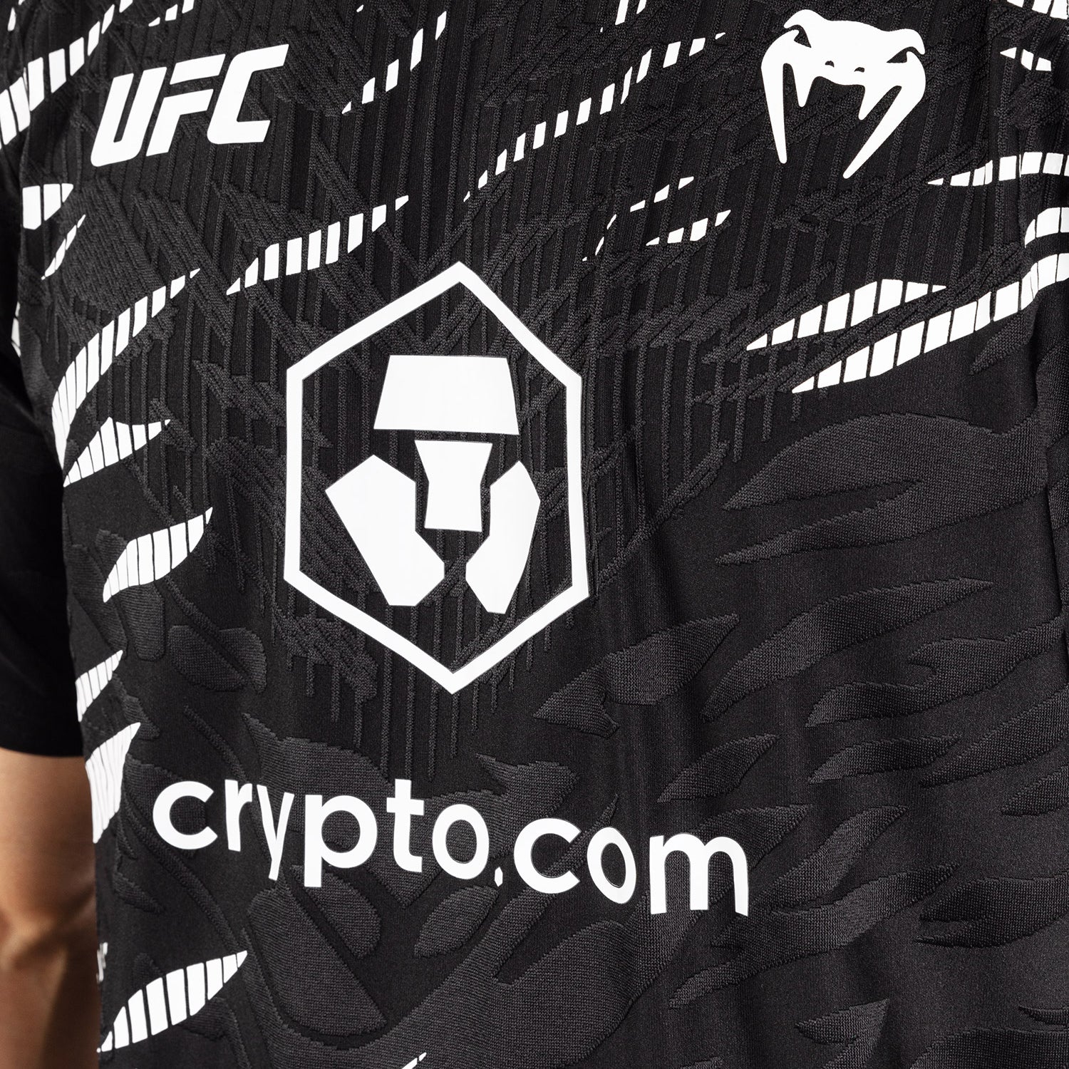 UFC Fusion by Venum Personalizados Authentic Fight Night Camiseta de Salida para Hombre - Negro - Image 6