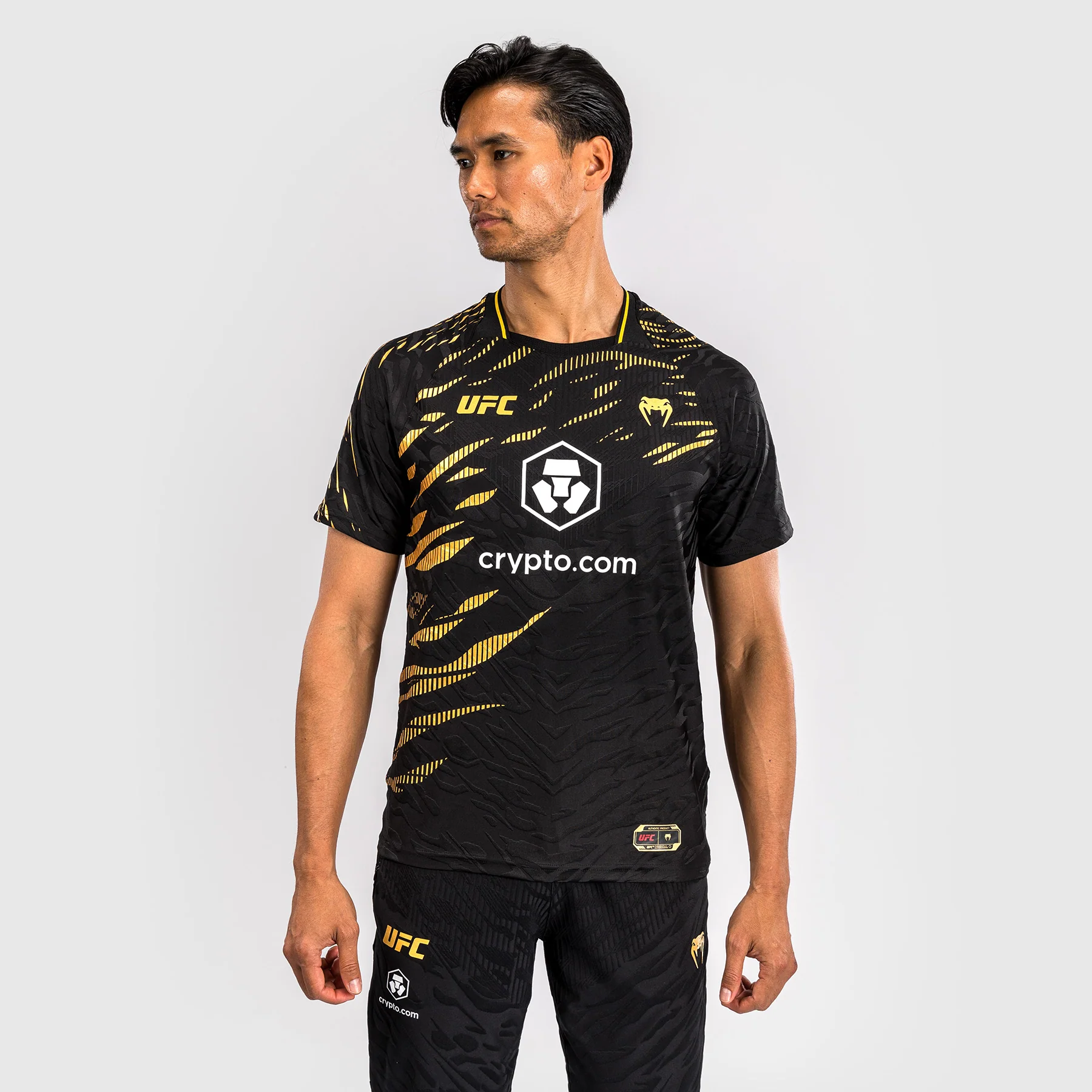 UFC Fusion by Venum Personalizados Authentic Fight Night Camiseta de Salida para Hombre - Campeón - Image 5