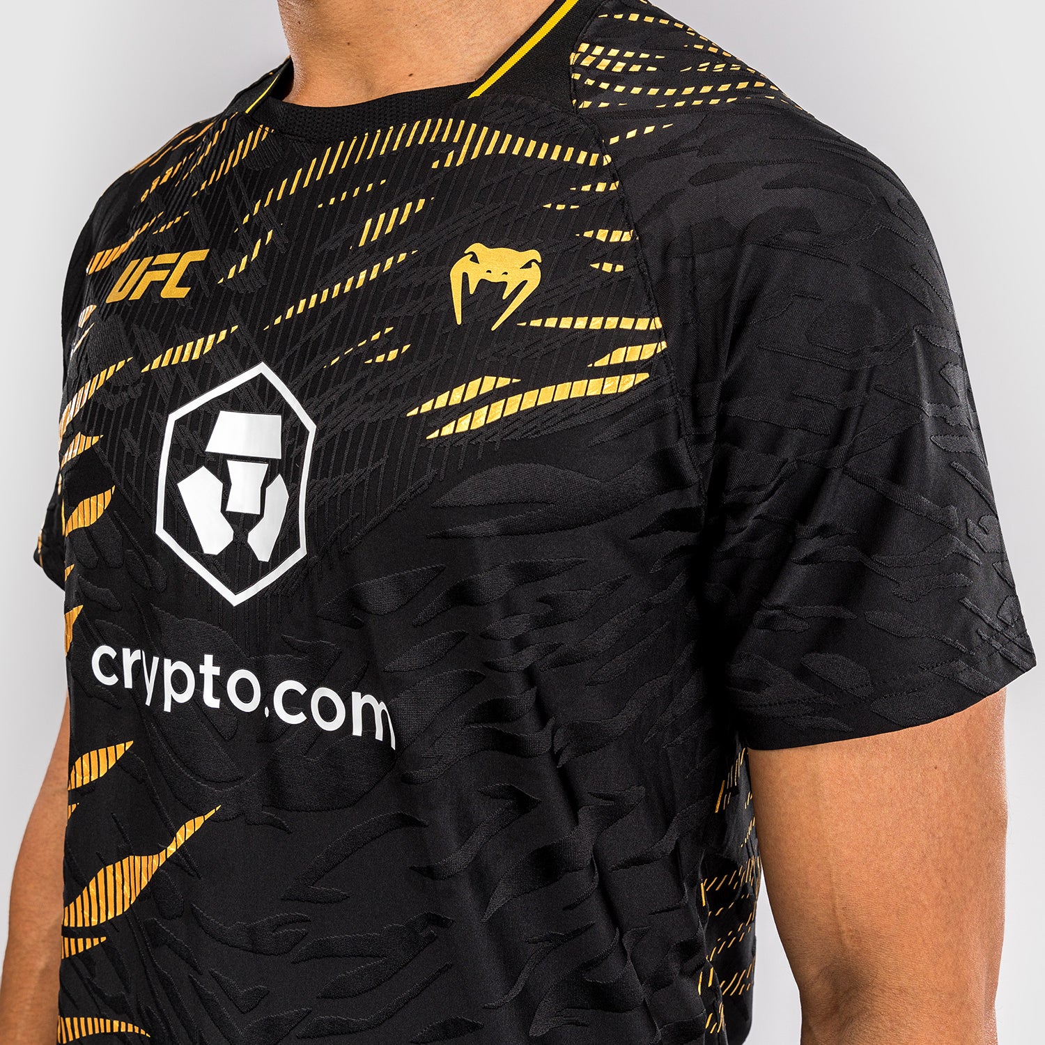 UFC Fusion by Venum Personalizados Authentic Fight Night Camiseta de Salida para Hombre - Campeón - Image 8