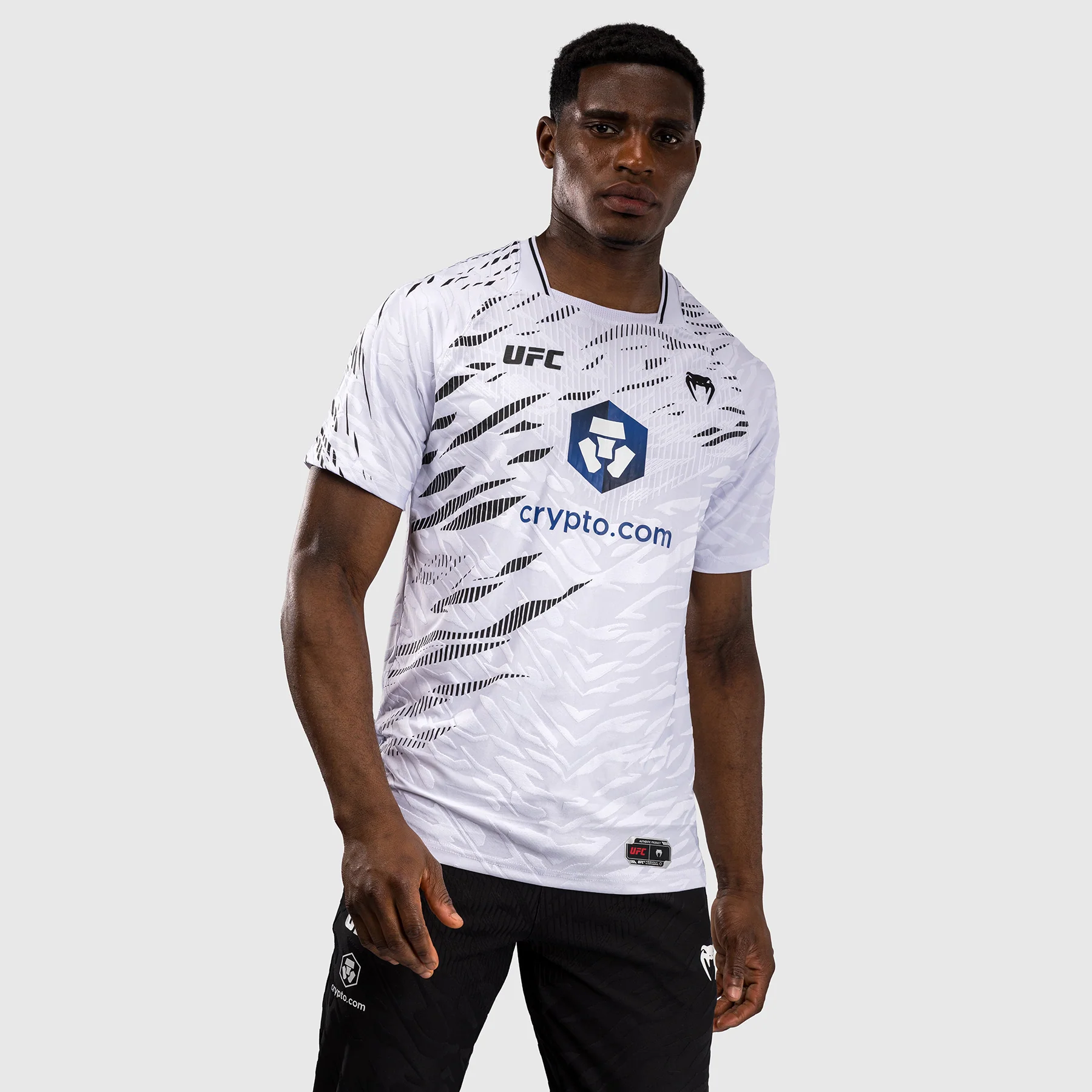 UFC Fusion by Venum Personalizados Authentic Fight Night Camiseta de Salida para Hombre - Blanco - Image 4