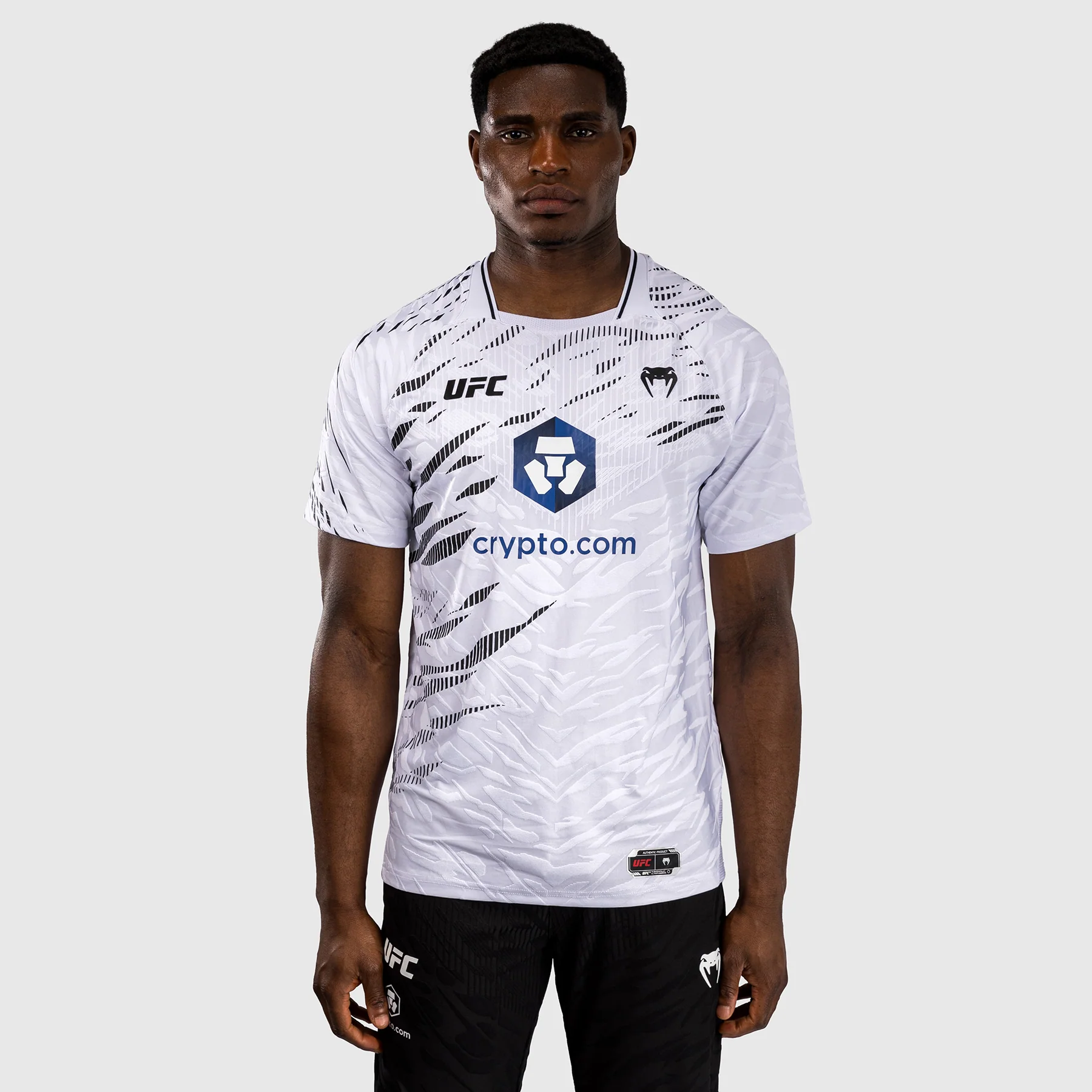 UFC Fusion by Venum Personalizados Authentic Fight Night Camiseta de Salida para Hombre - Blanco - Image 5