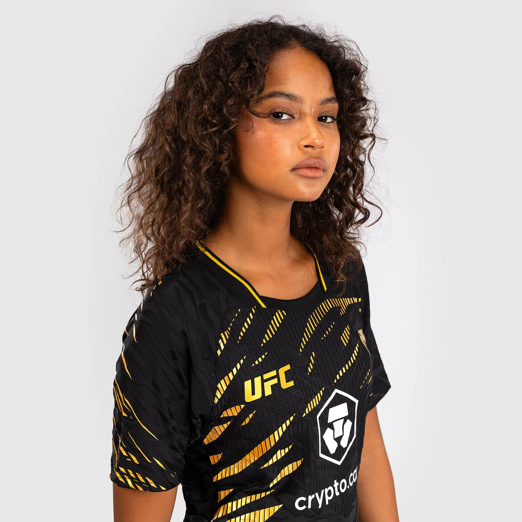 UFC Fusion by Venum Personalizados Authentic Fight Night Camiseta de Salida para Mujer - Campeón - Image 2
