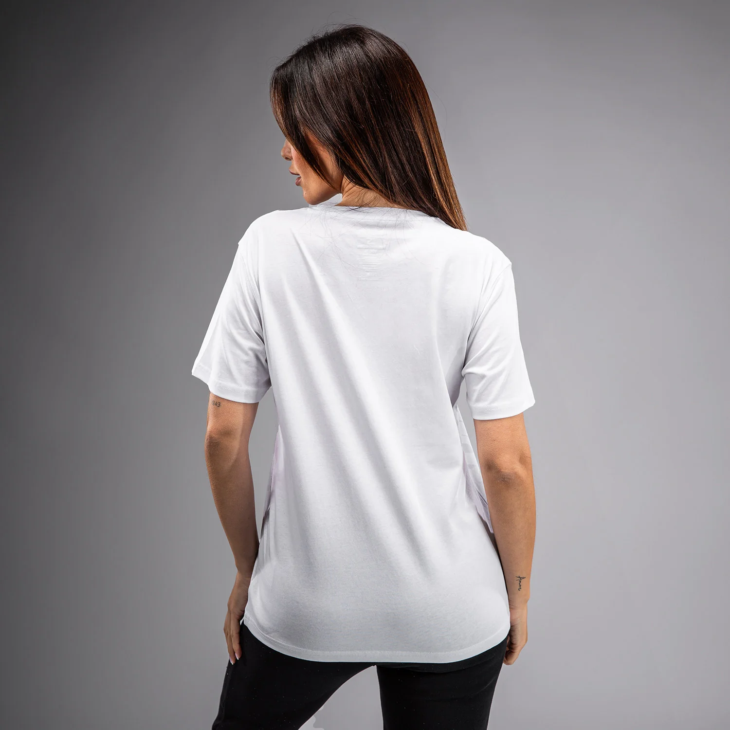UFC Fusion by Venum Replica Camiseta de Manga Corta para Mujer - Blanco - Image 2